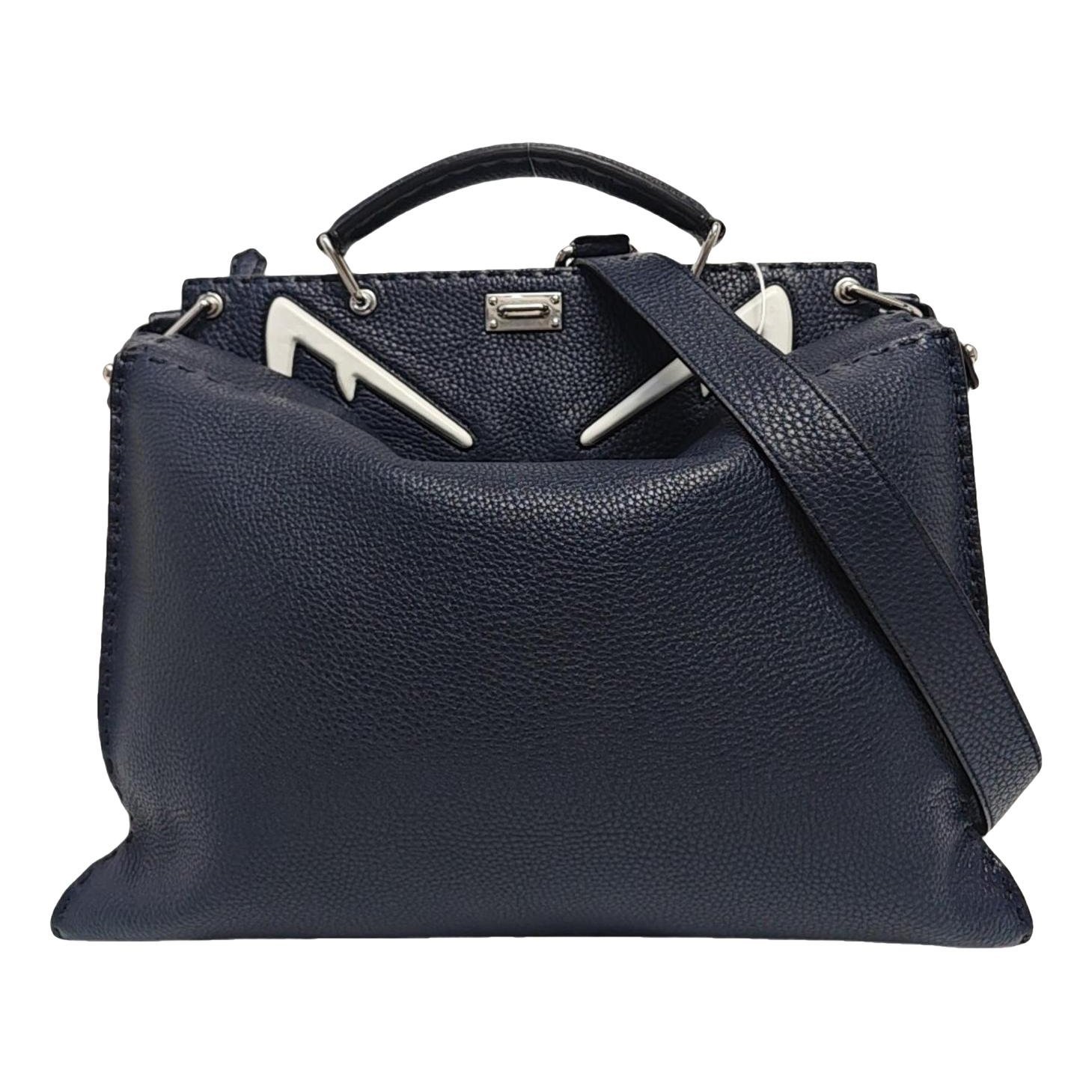 Peekaboo leather handbag