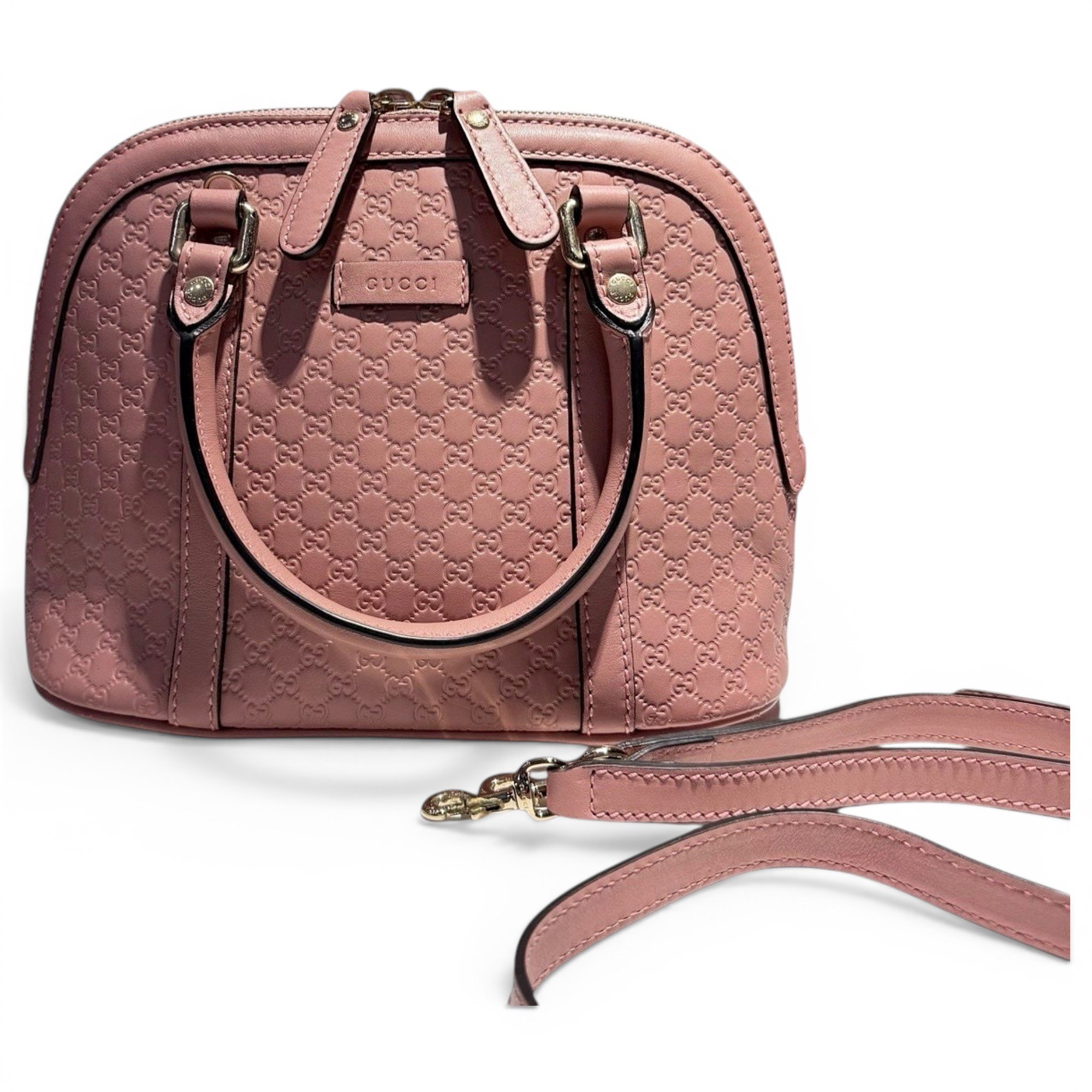 Ophidia leather handbag