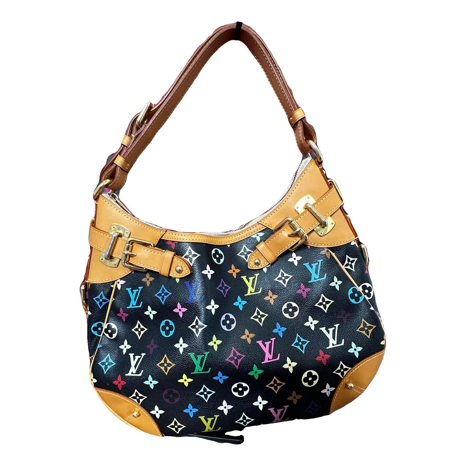 Greta leather handbag