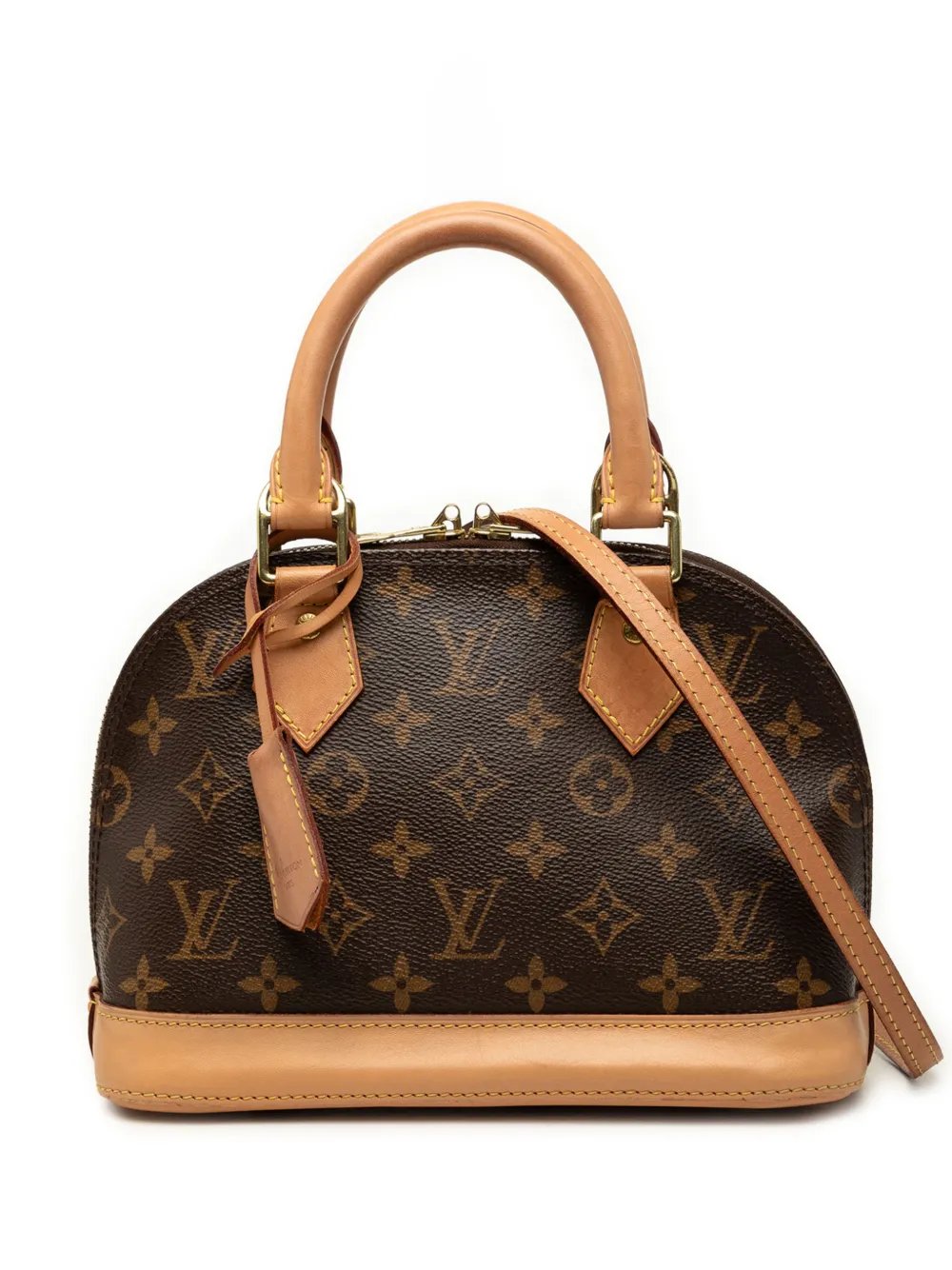 2019 Monogram Alma BB satchel