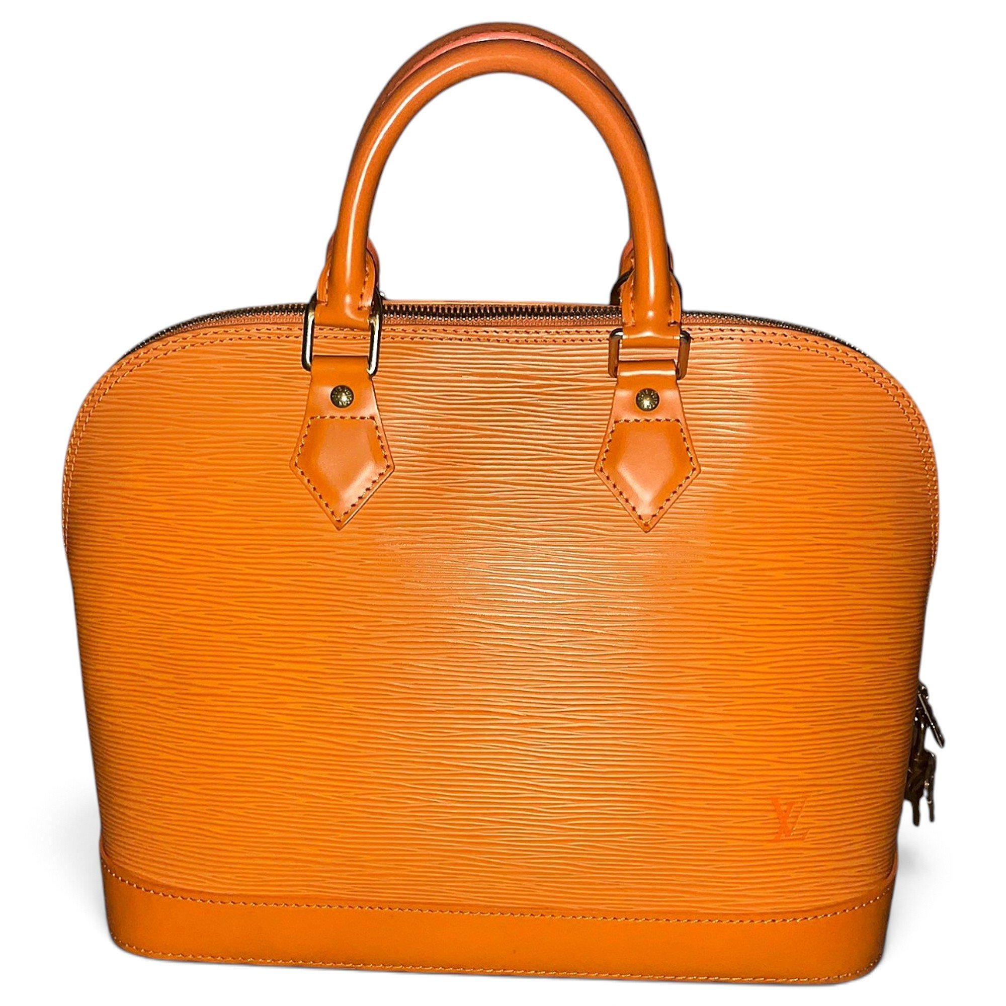 Alma leather handbag