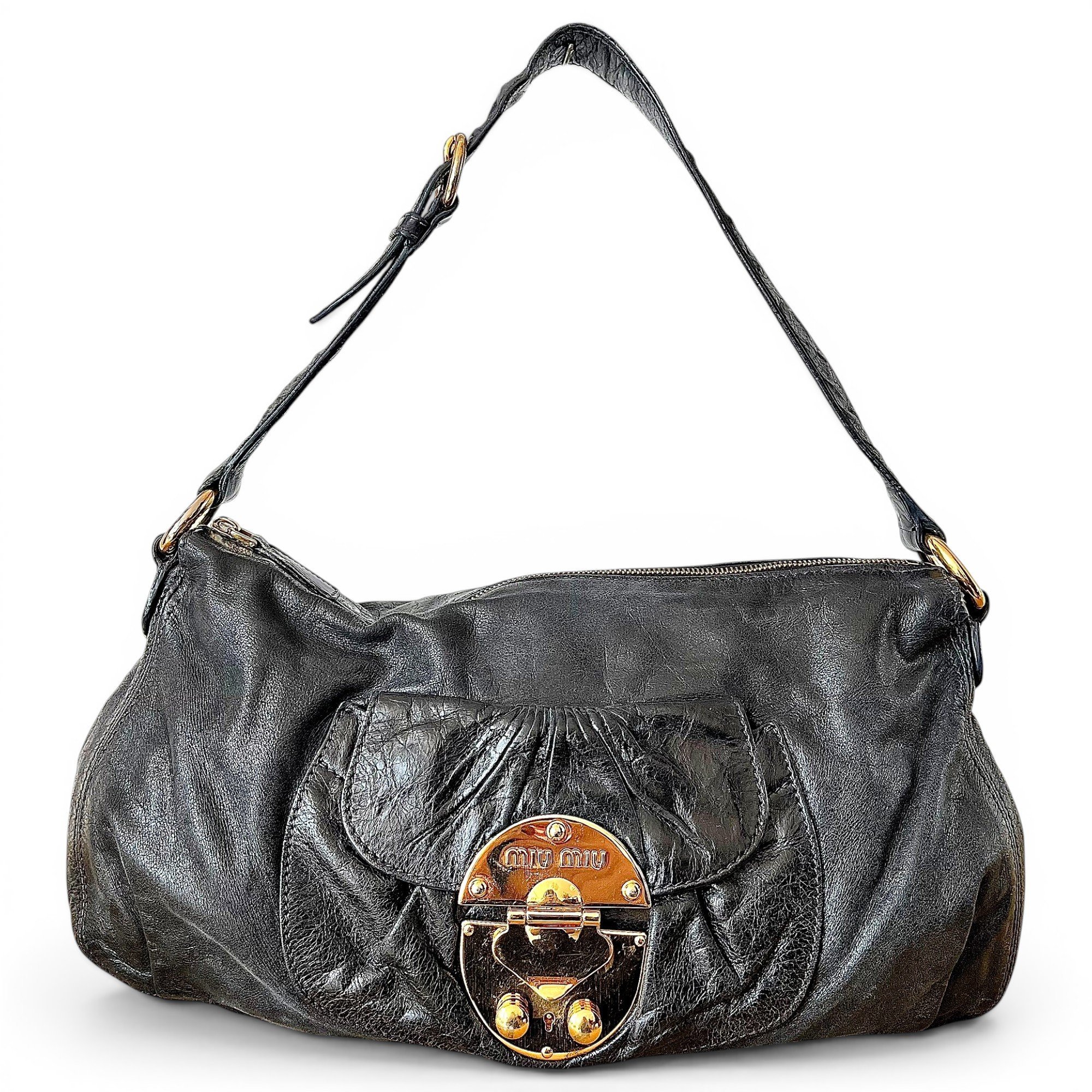 Vitello leather handbag