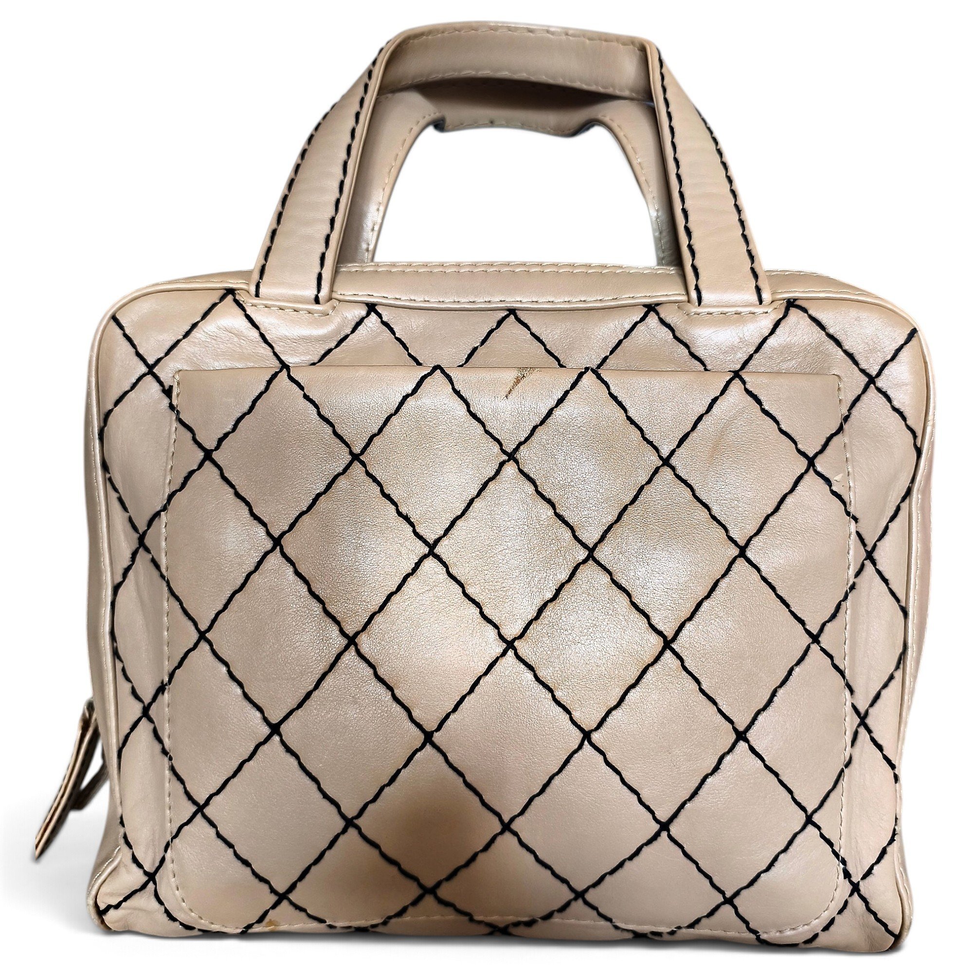 Leather handbag