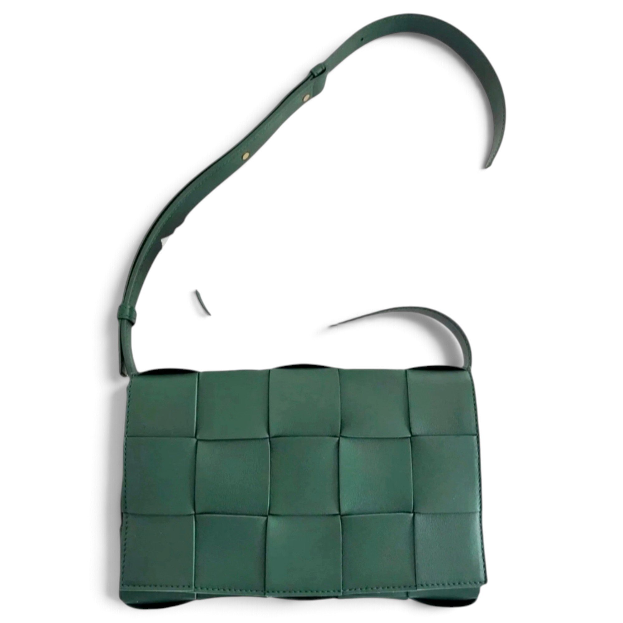 Cassette leather crossbody bag