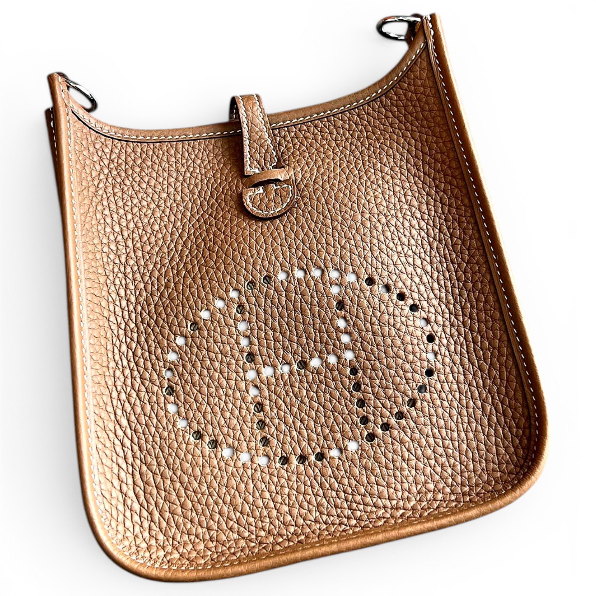 Mini Evelyne leather crossbody bag