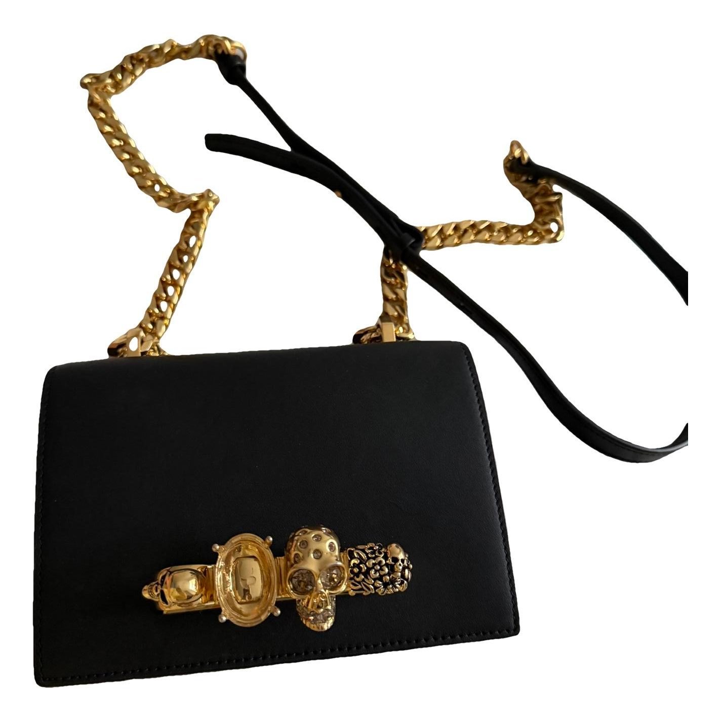 Alexander McQueen Box 16 leather bag