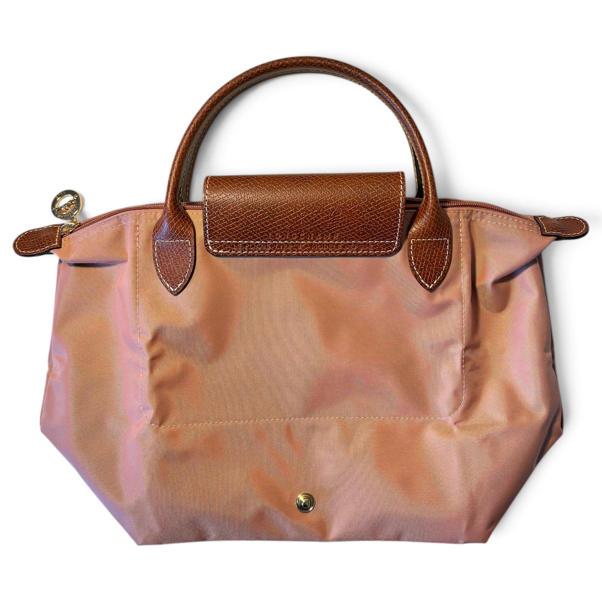 Pliage leather handbag