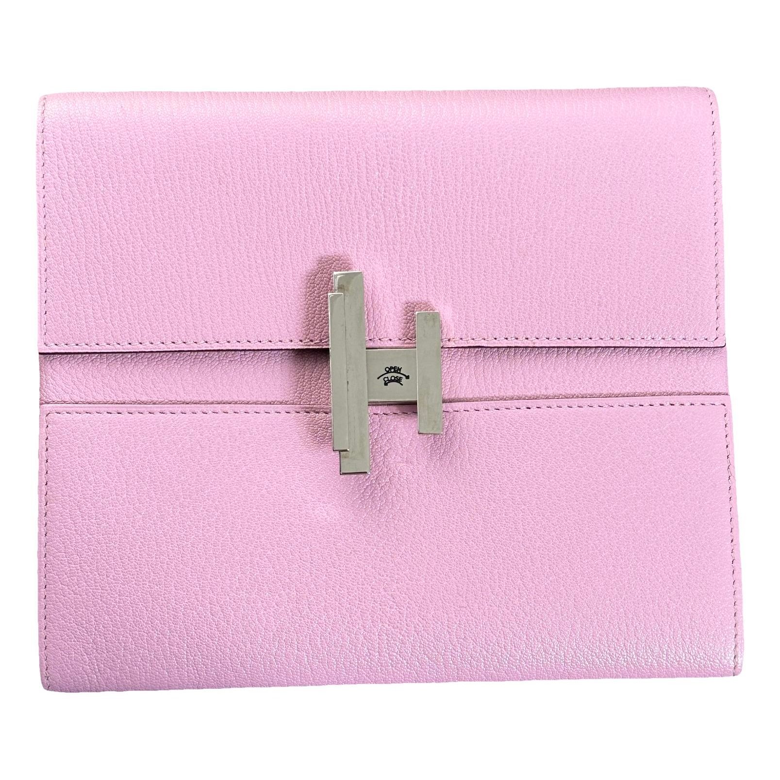 Hermes Cinetic Handbag Mauve Sylvestre Chèvre Mysore Leather