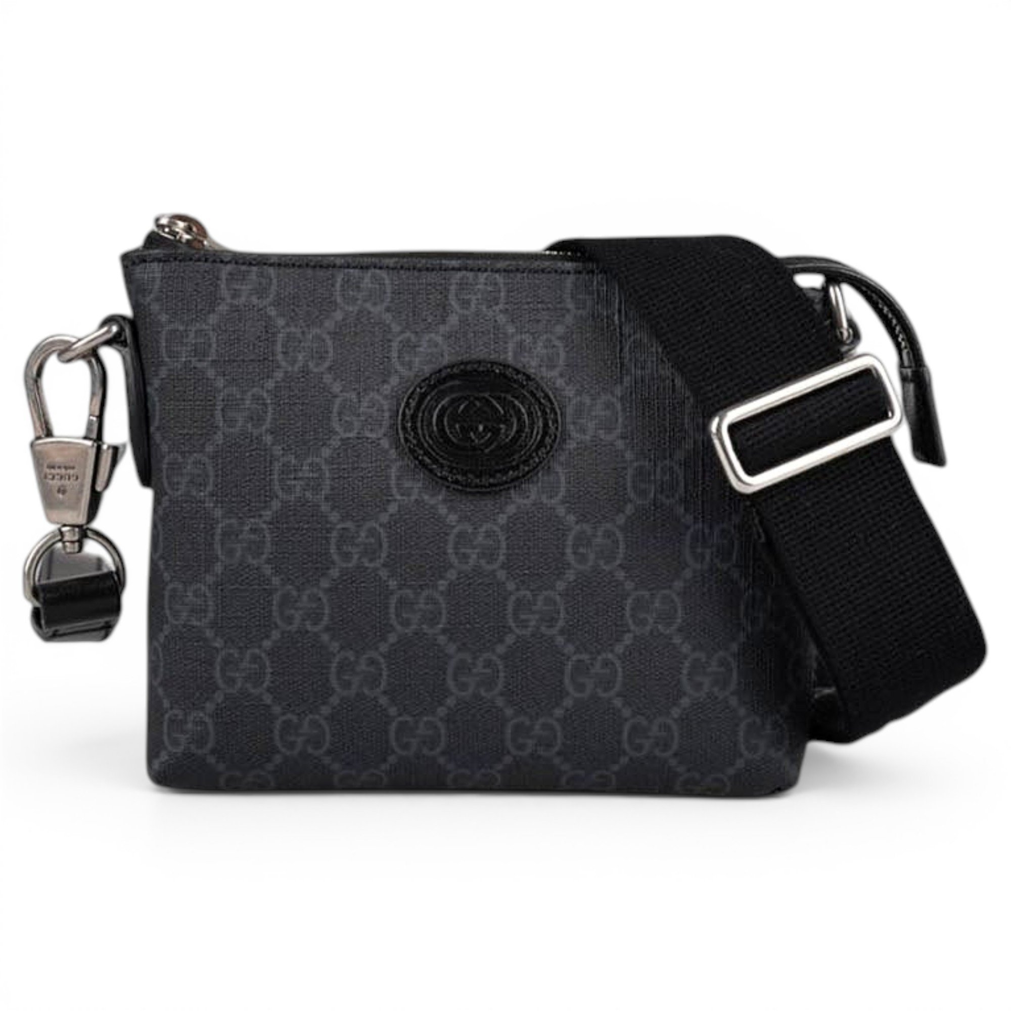 Interlocking cloth crossbody bag