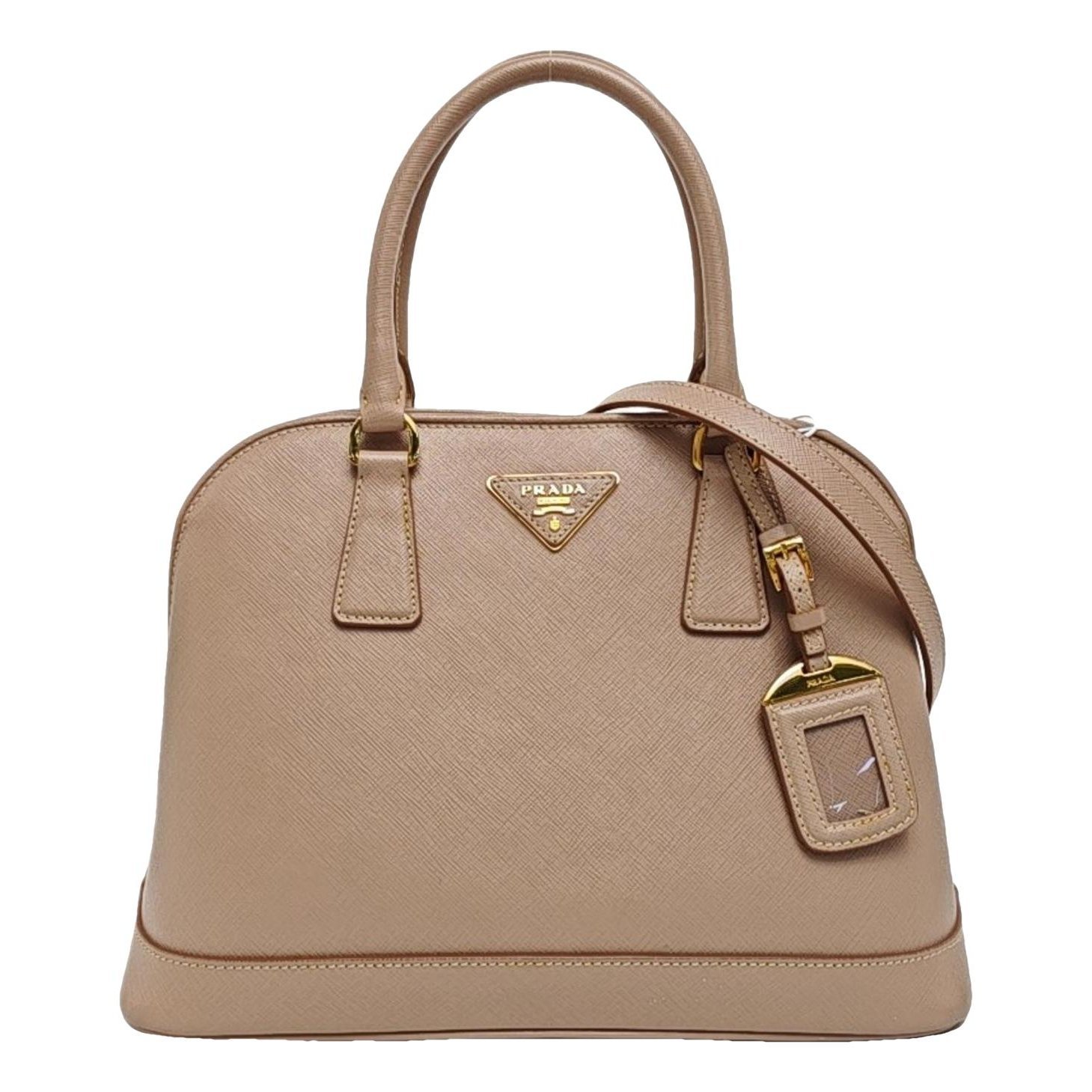 Promenade leather handbag