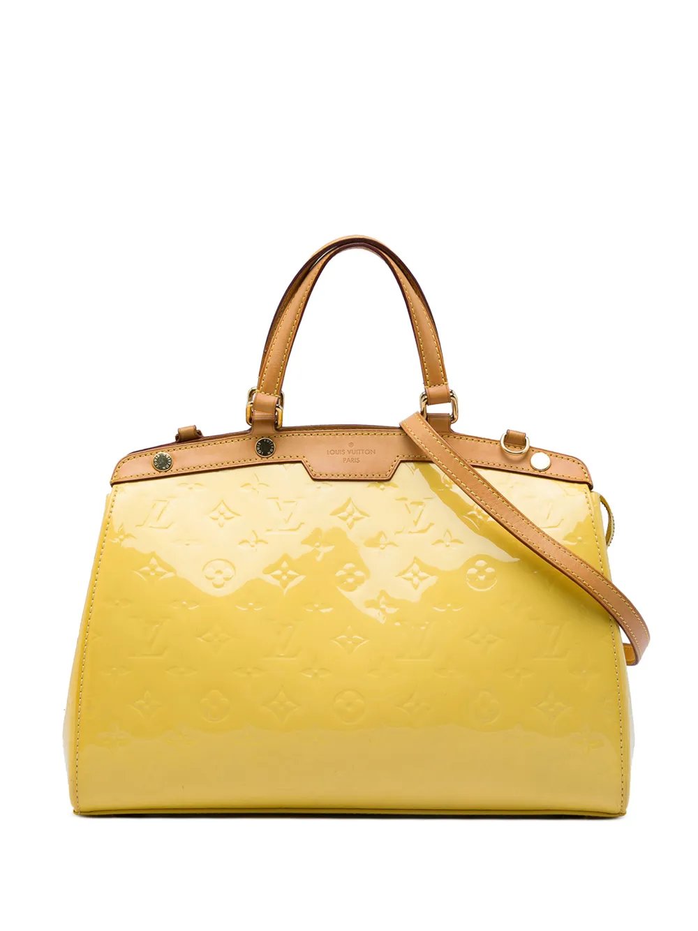 2014 Monogram Vernis Brea MM satchel