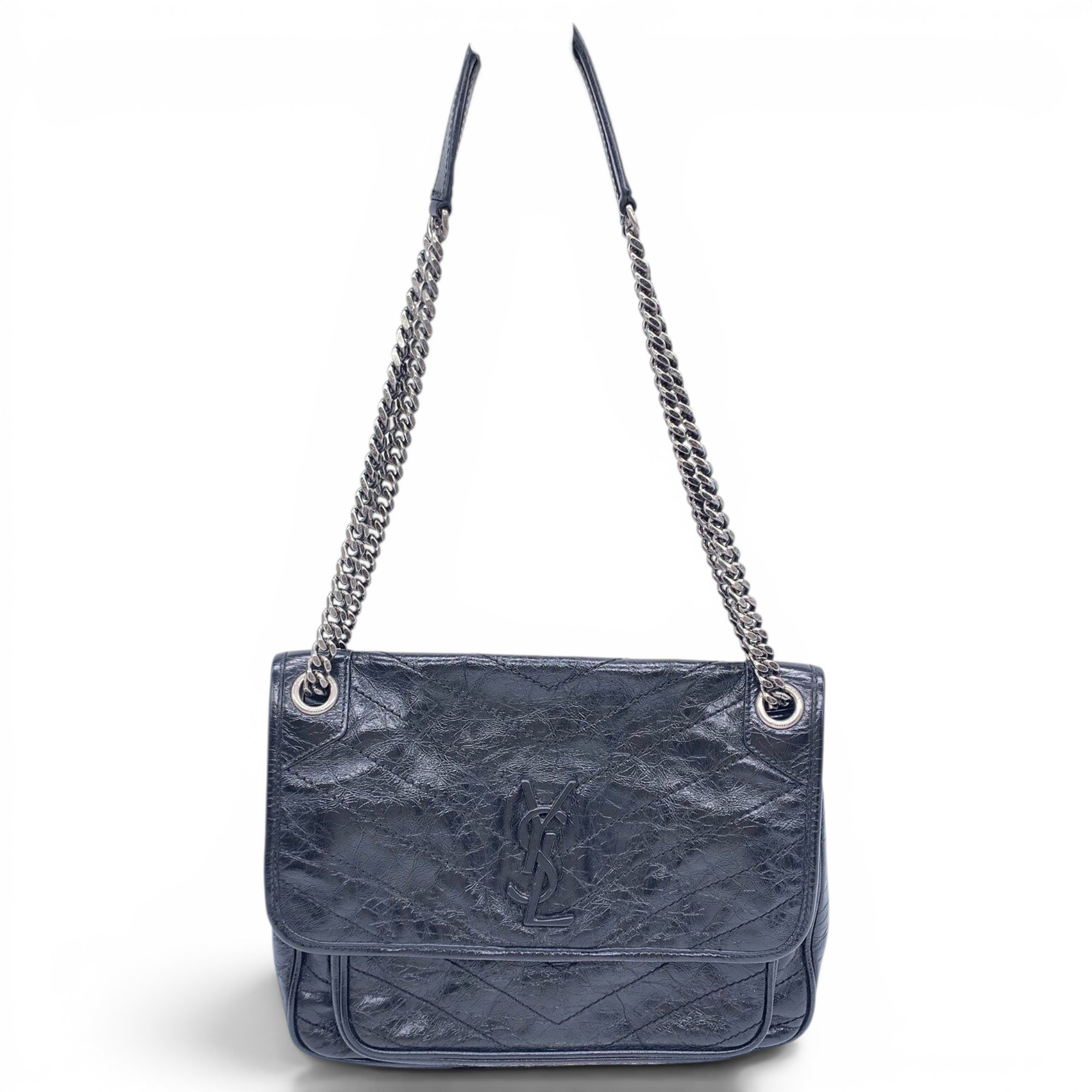 Niki leather crossbody bag