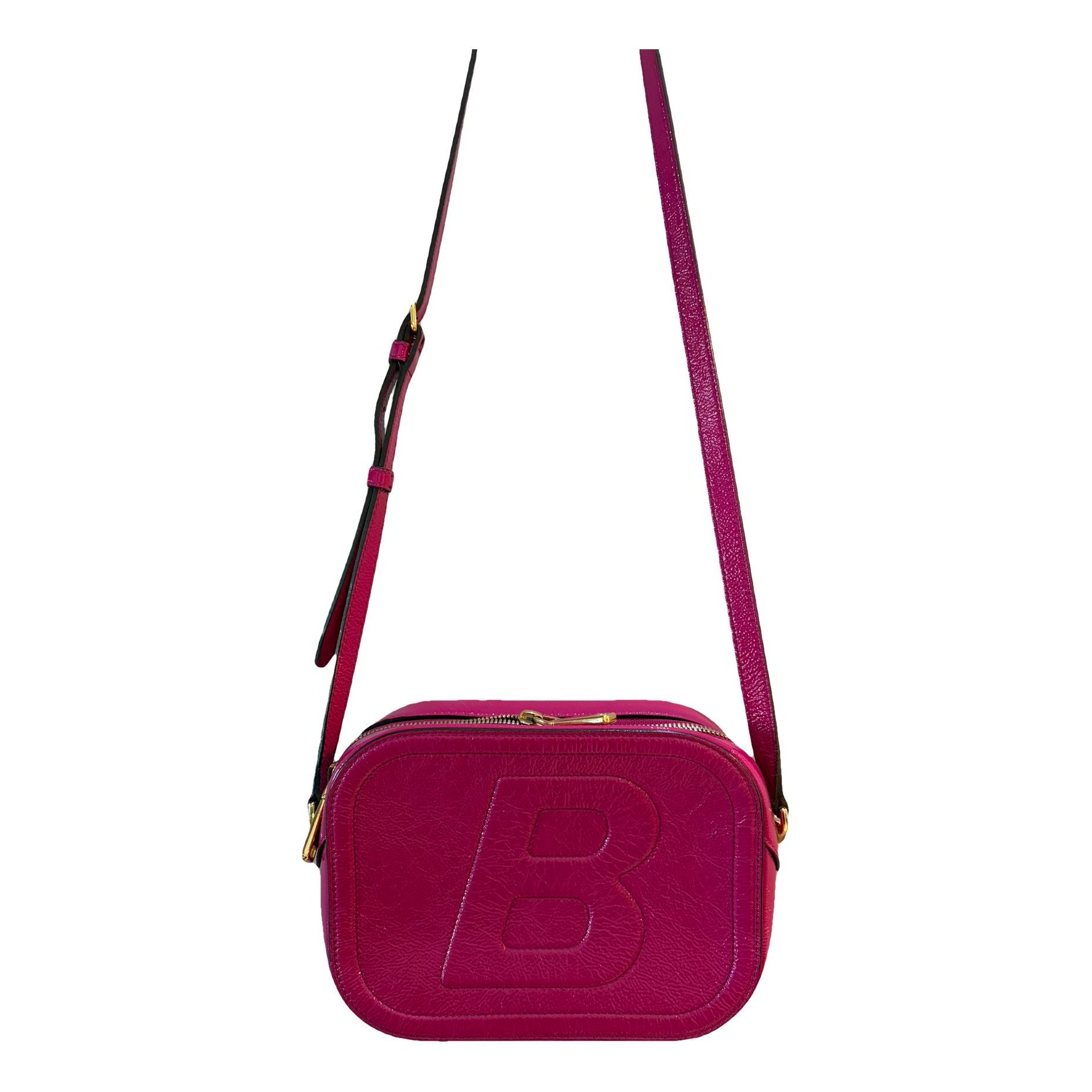 Patent leather crossbody bag