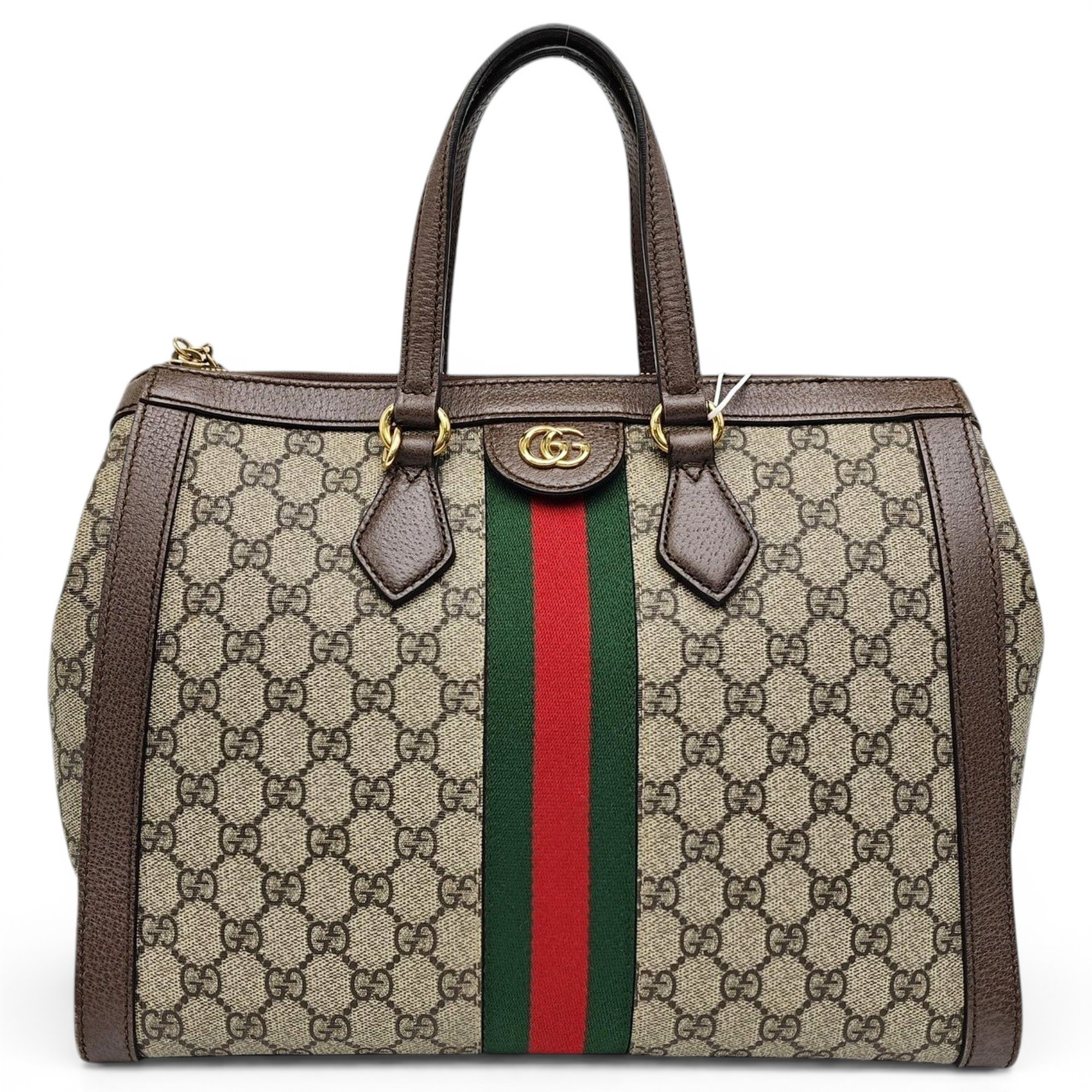 Ophidia leather handbag