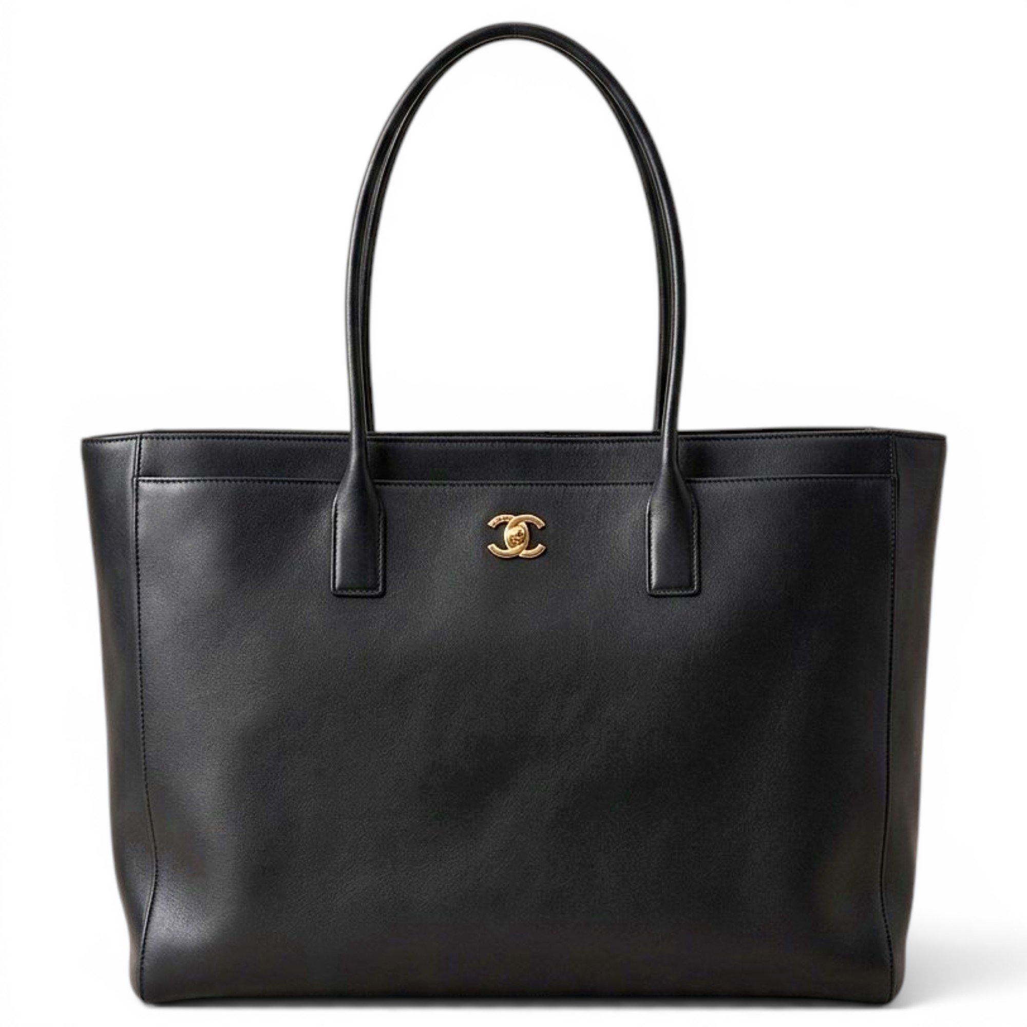 Leather tote