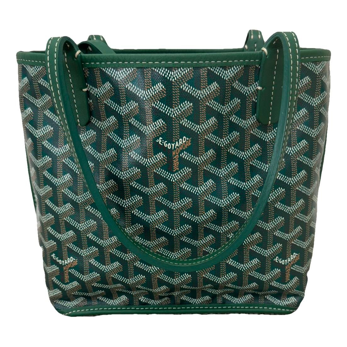 Goyard Anjou leather tote