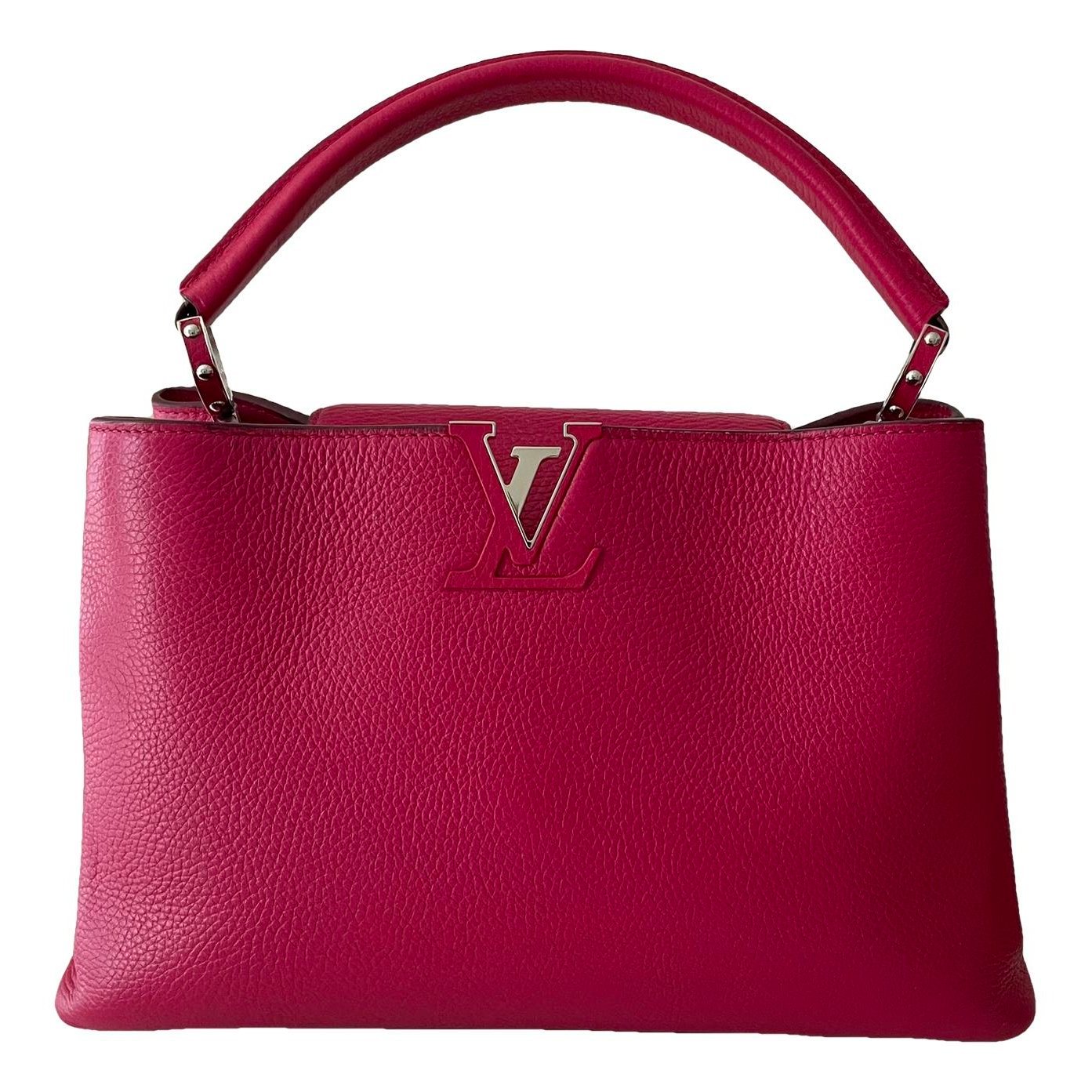 Capucines leather handbag