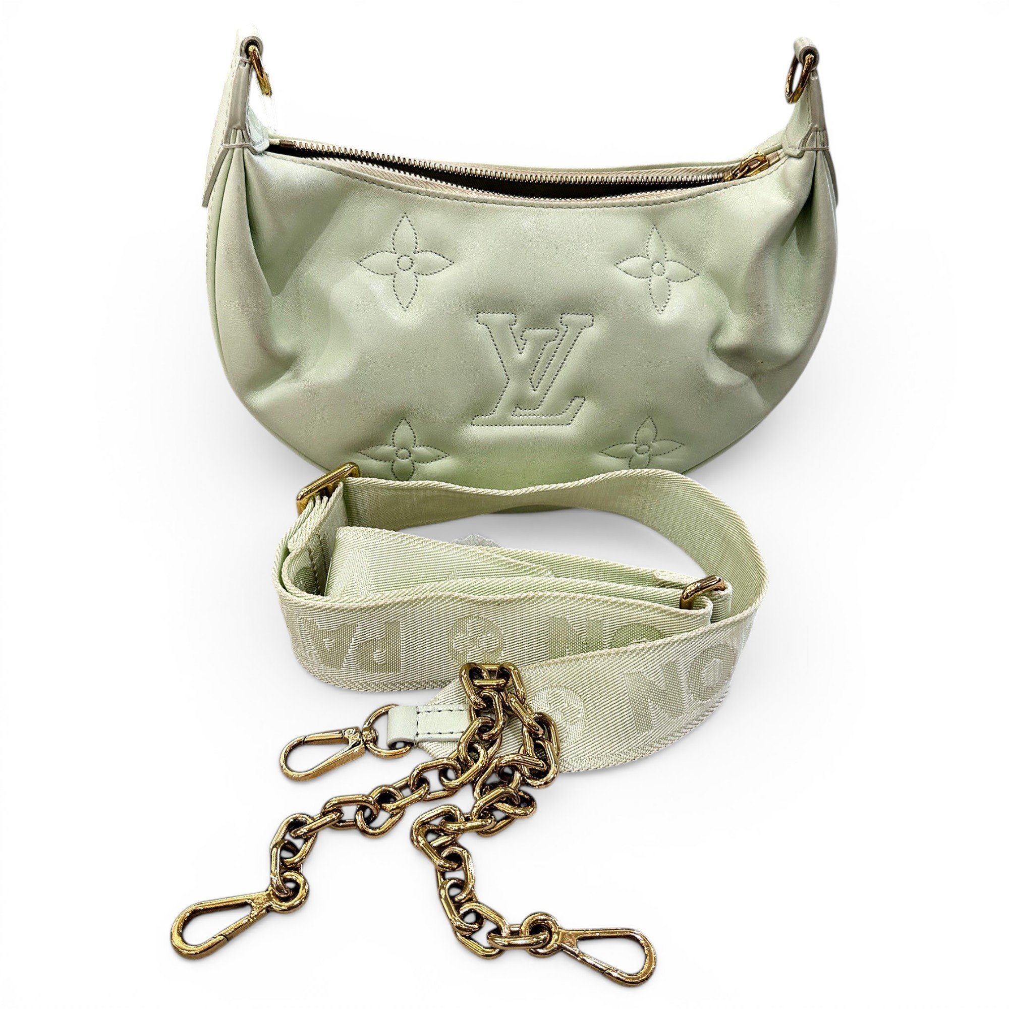 Over The Moon leather handbag