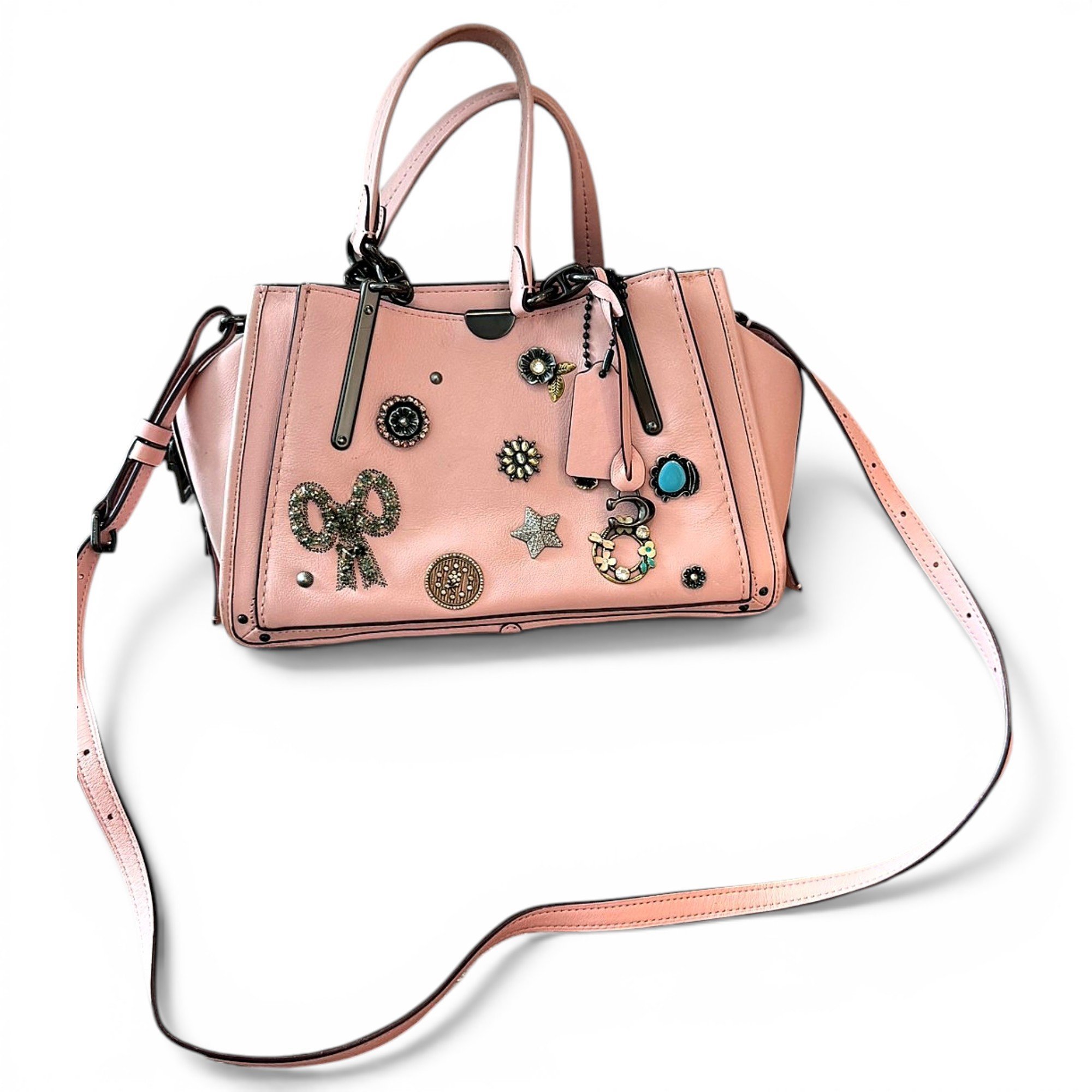 Leather crossbody bag