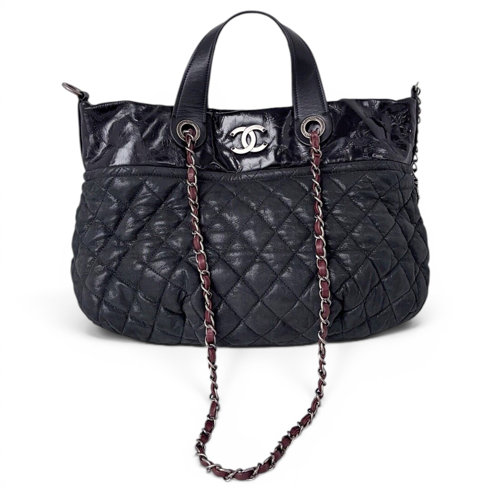 Leather handbag