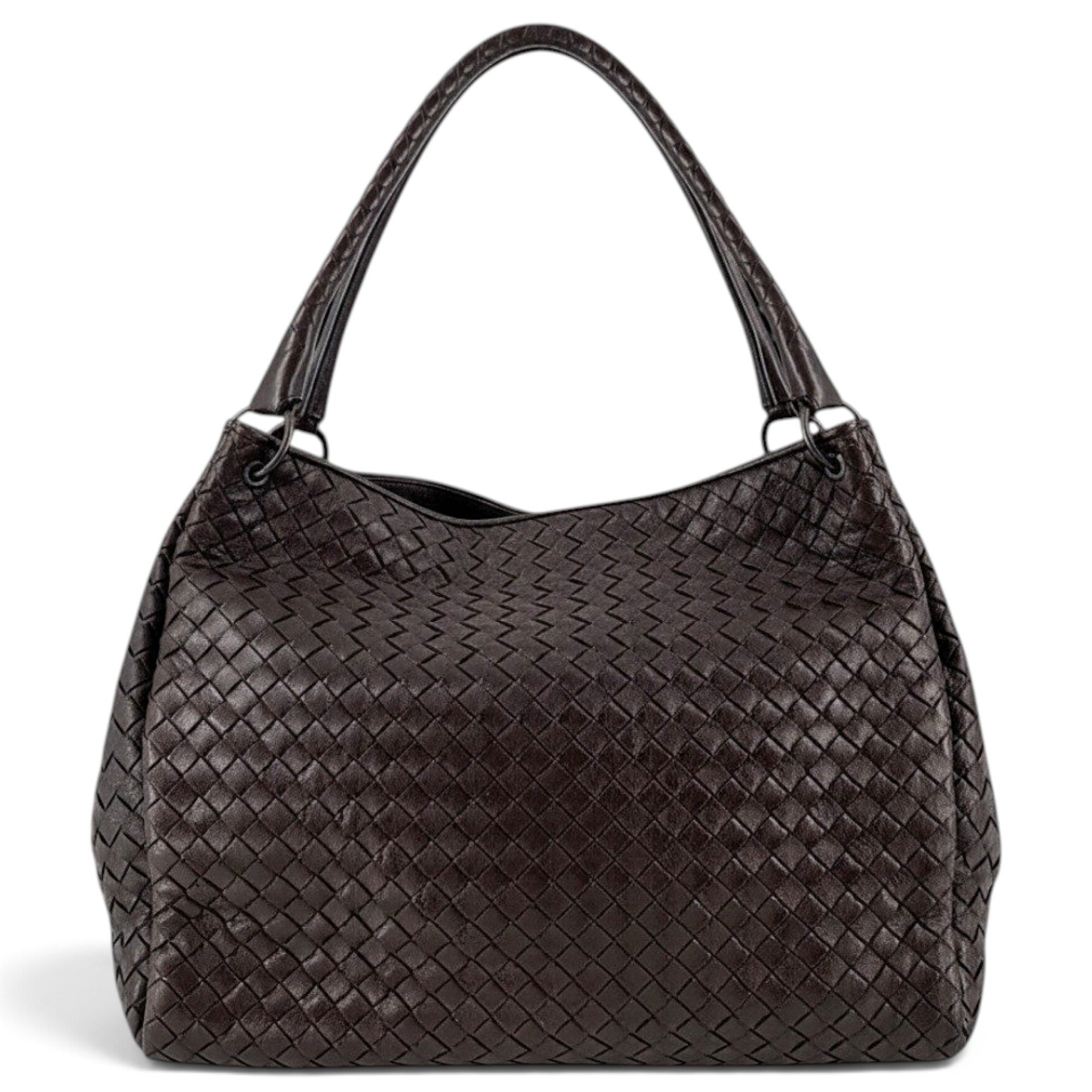 Parachute leather handbag