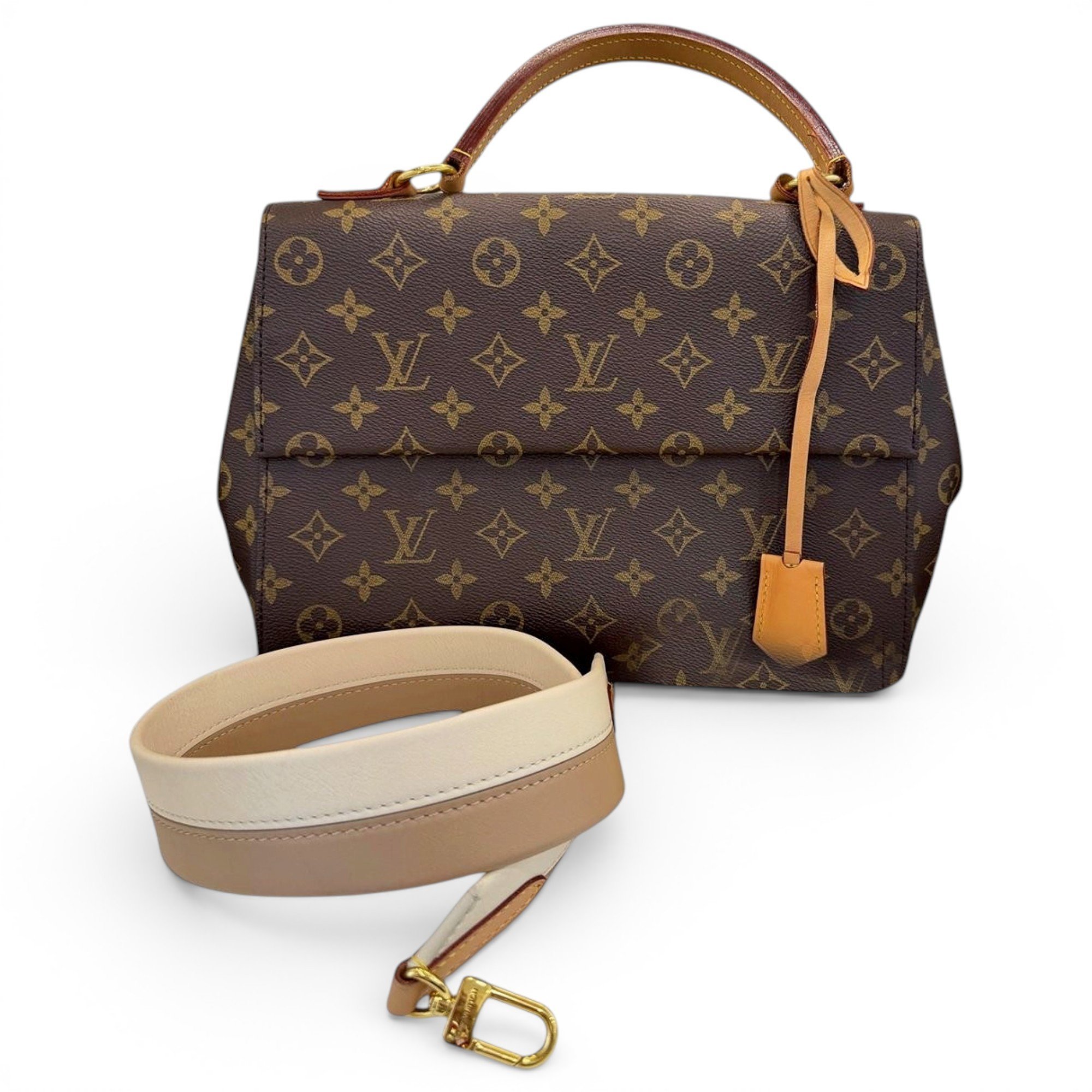 Cluny leather handbag
