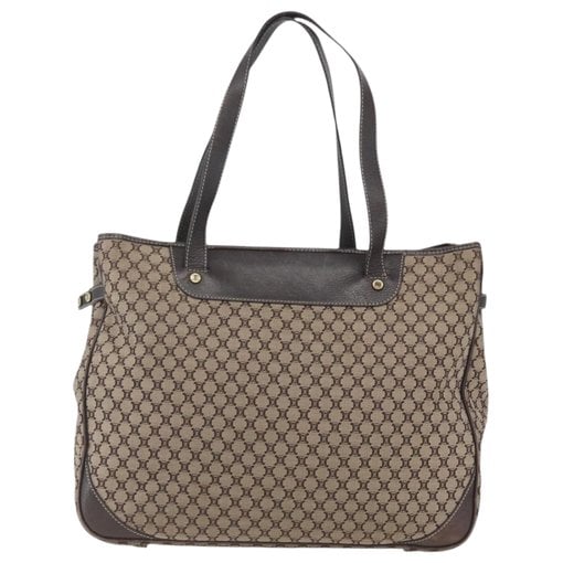 Leather tote