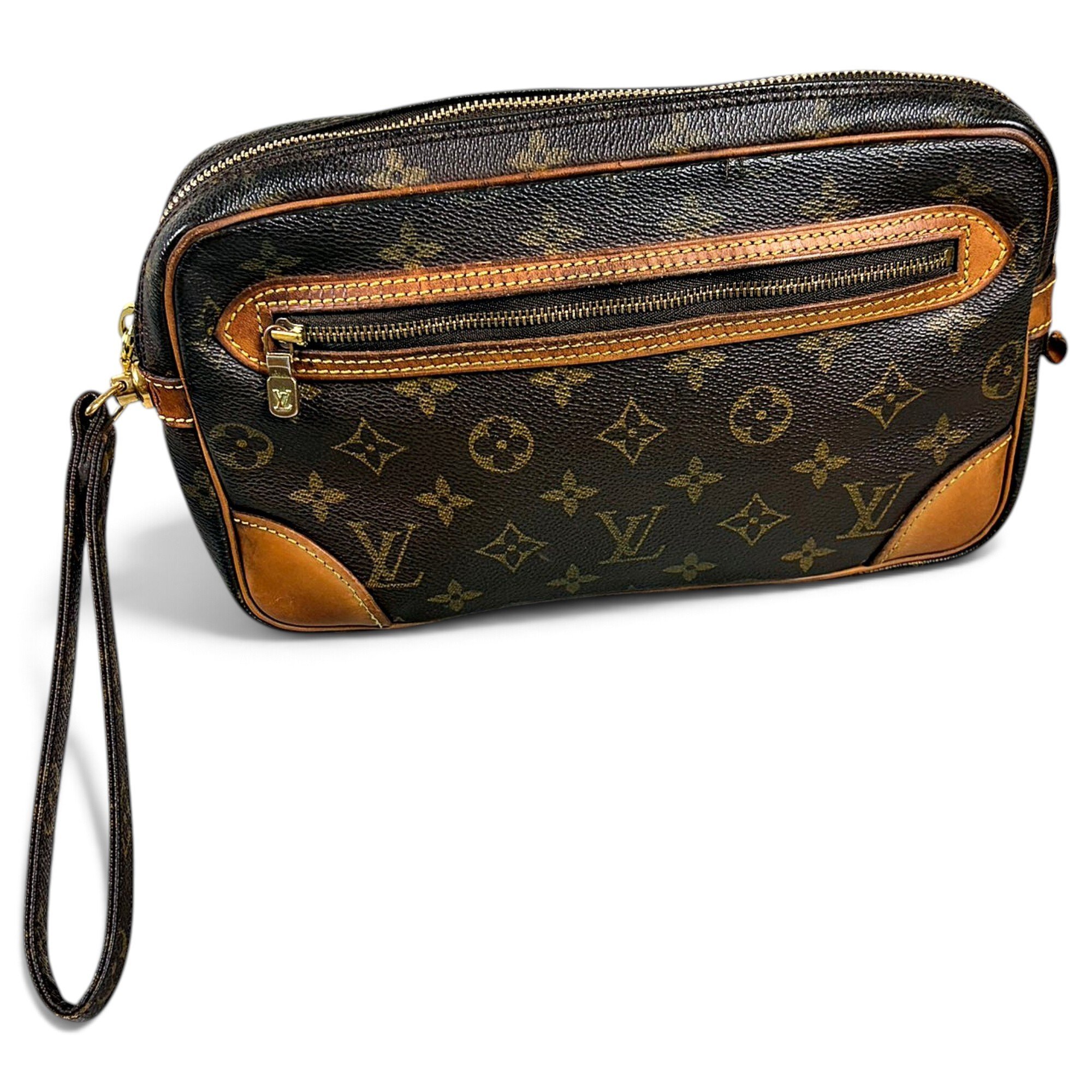 Marly Dragonne cloth clutch bag