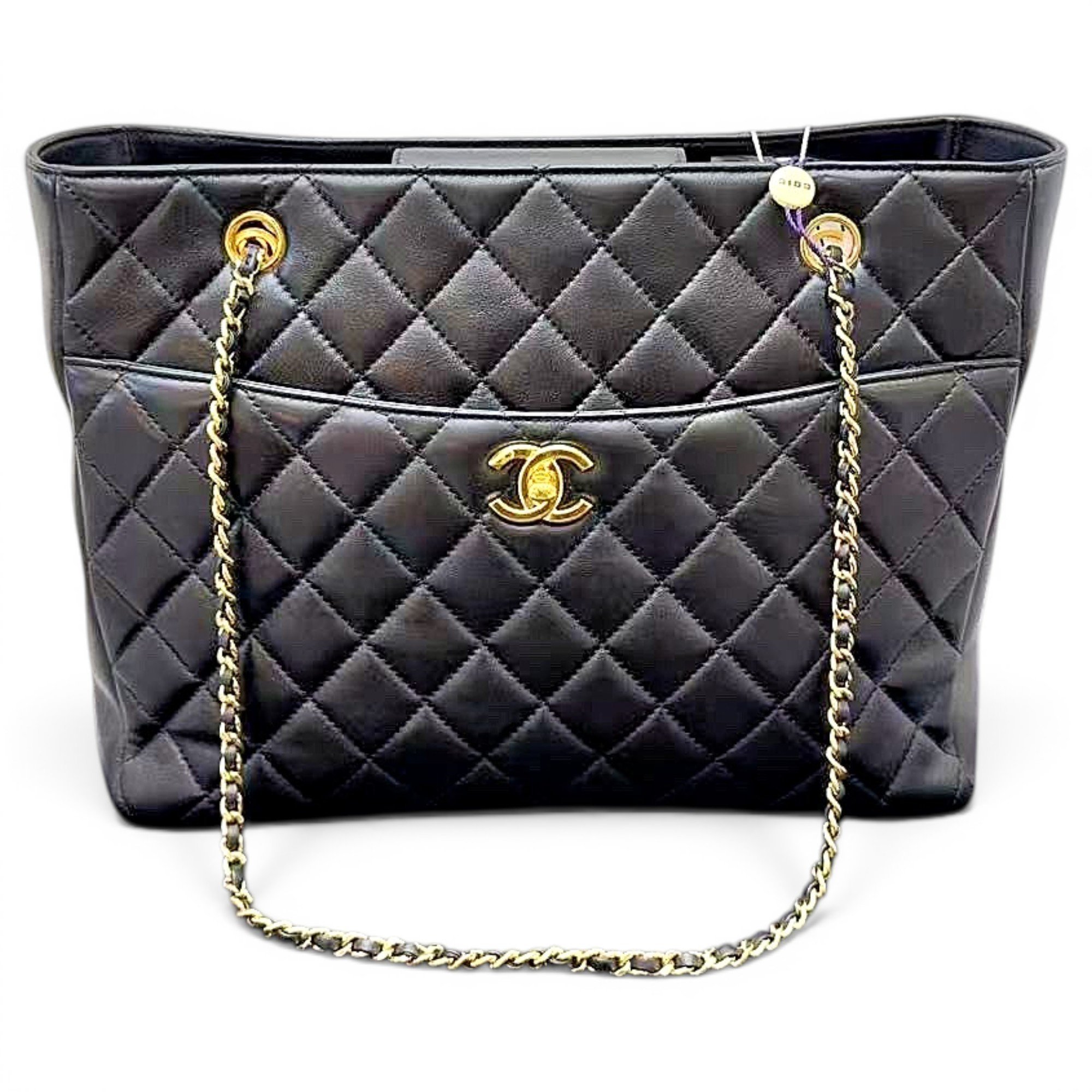 Leather tote