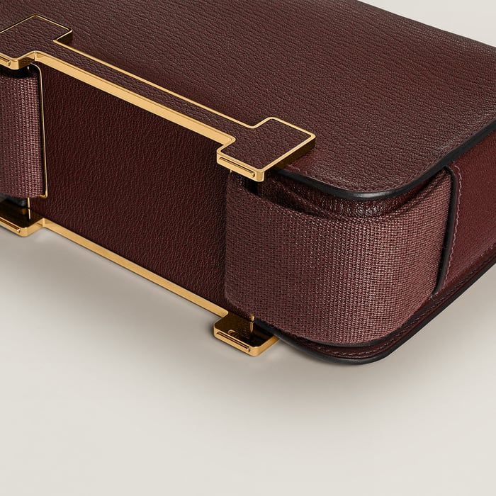 Rouge Sellier Hermès Geta Bag