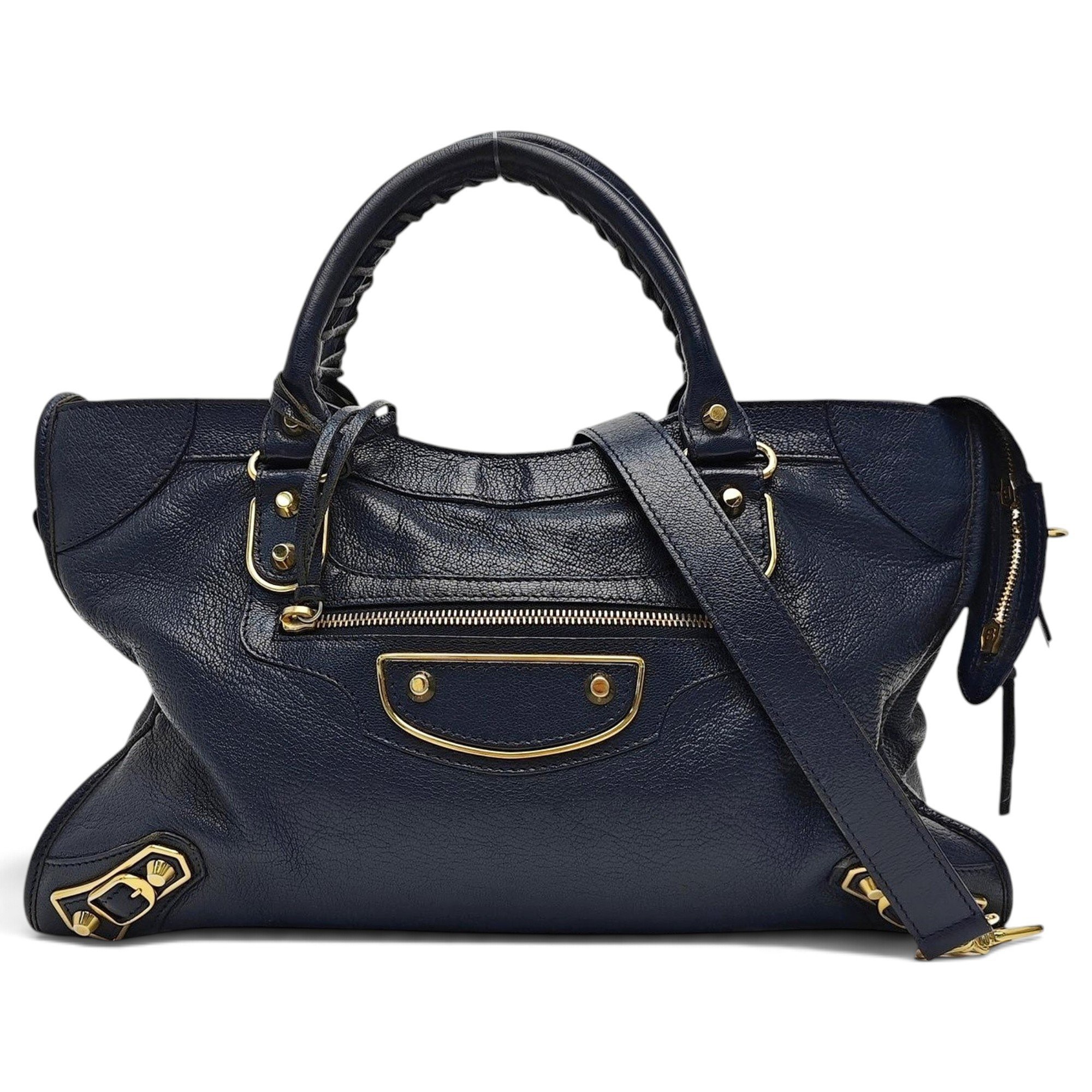 Leather handbag