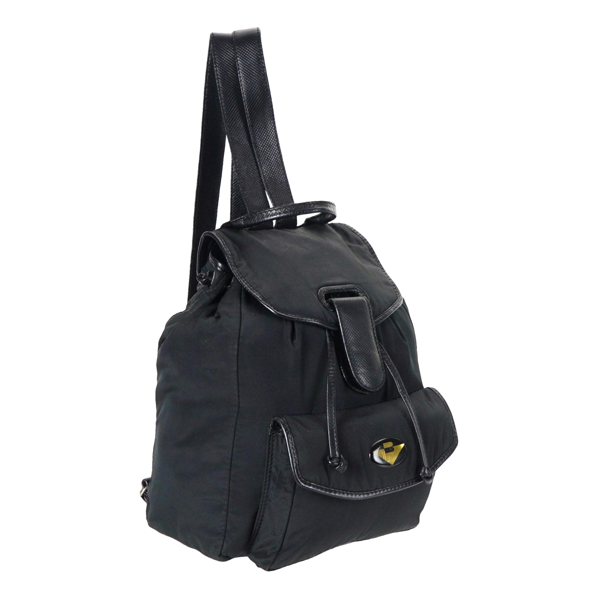 Leather backpack