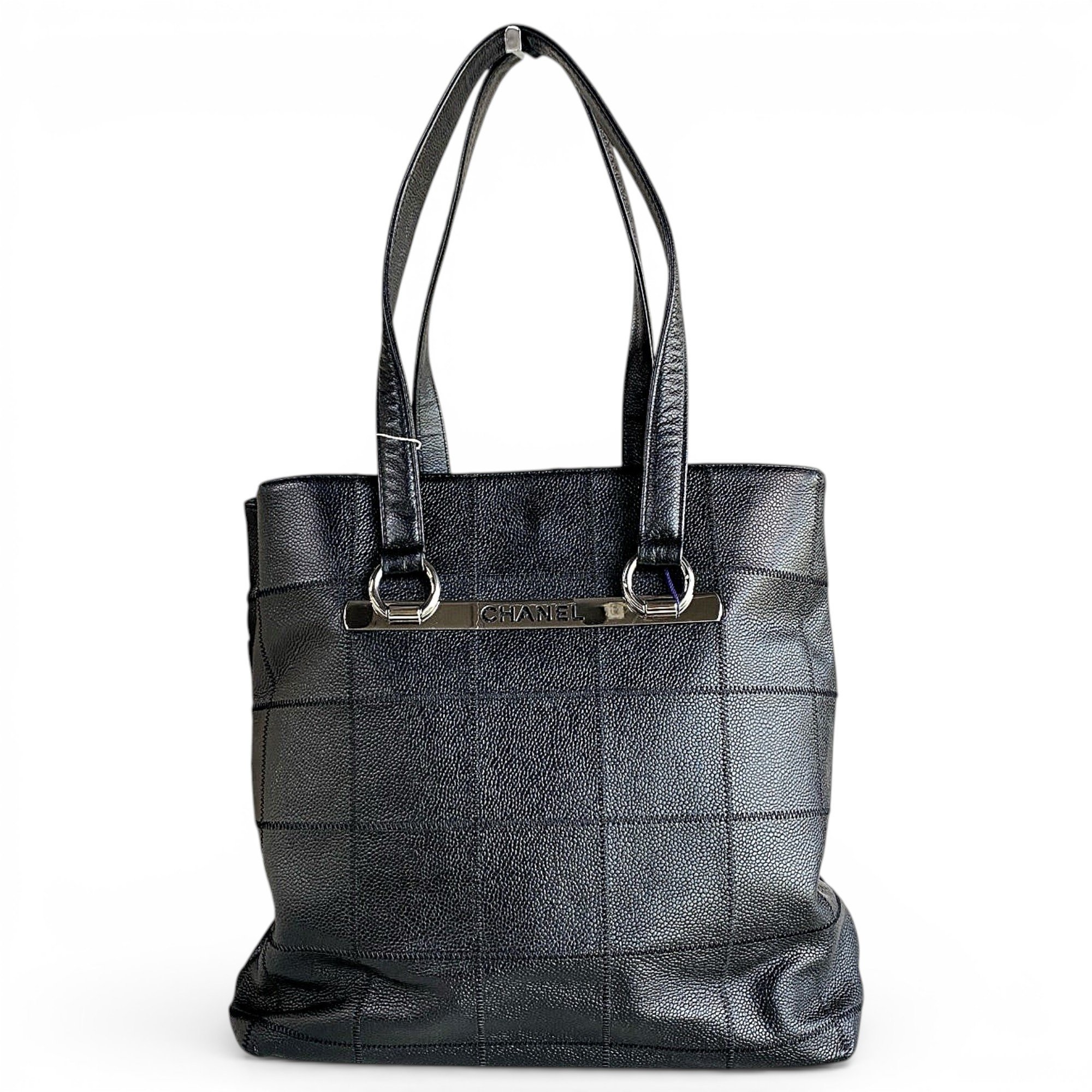 Leather tote