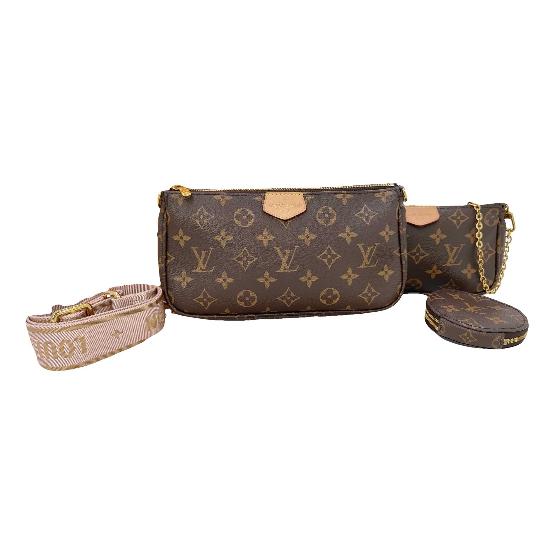 Multi Pochette Accessoires leather crossbody bag