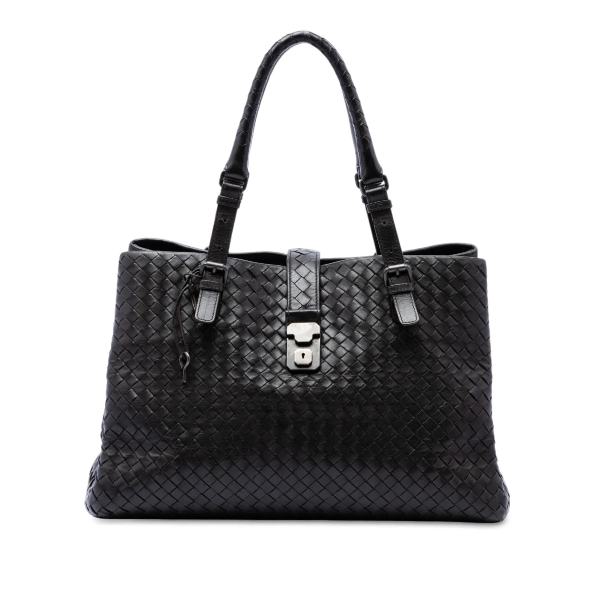 Bottega Veneta Roma leather tote