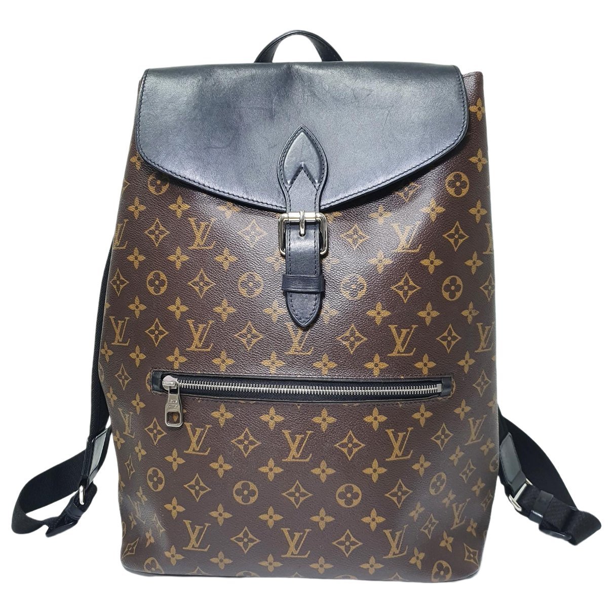 Leather backpack