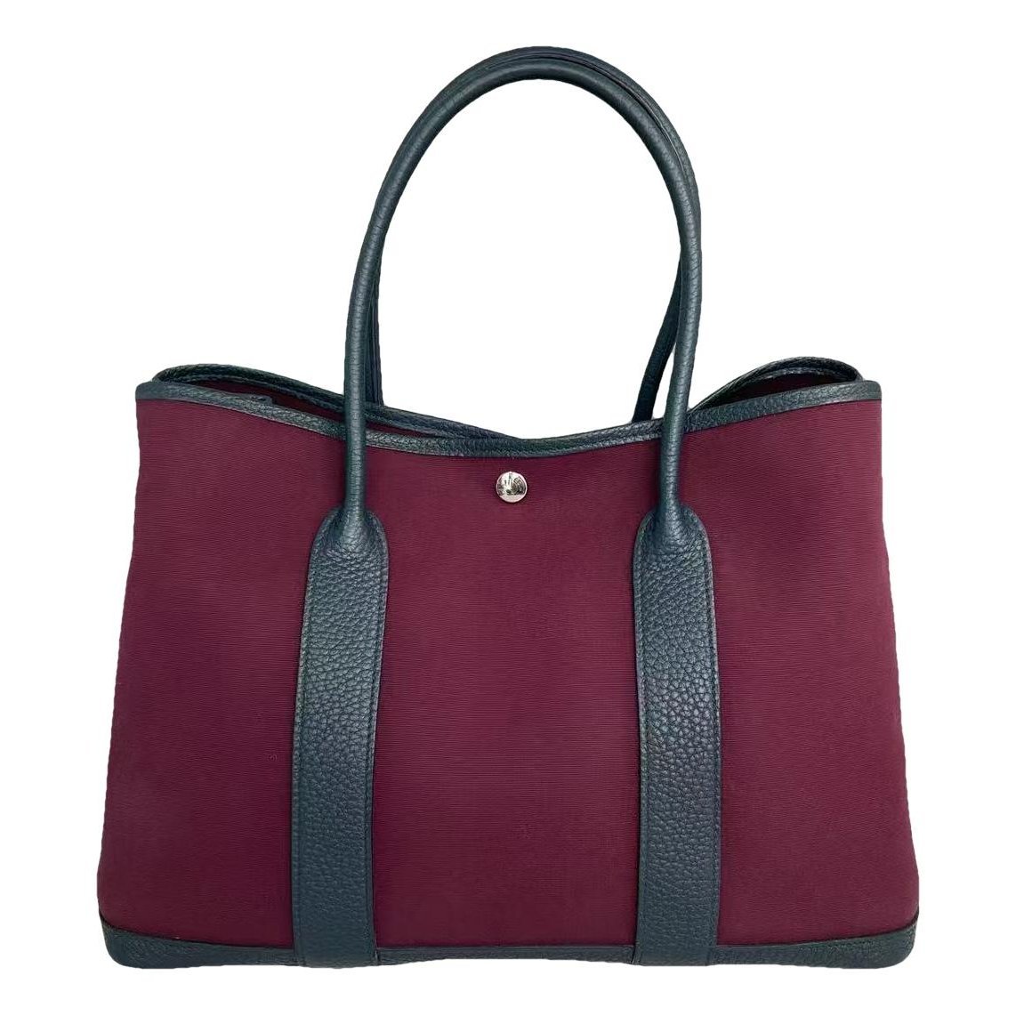 Garden Party leather handbag