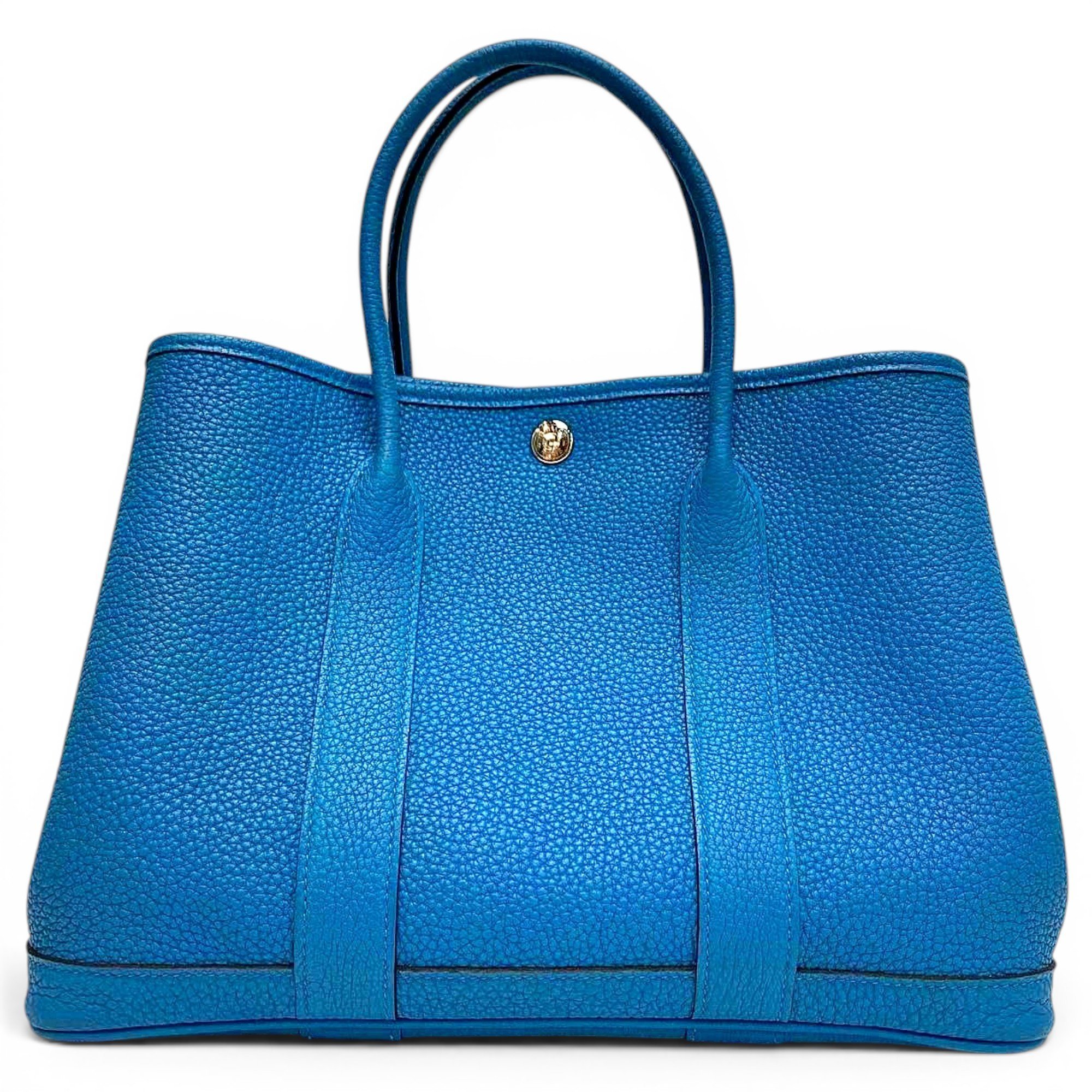 Garden Party leather handbag