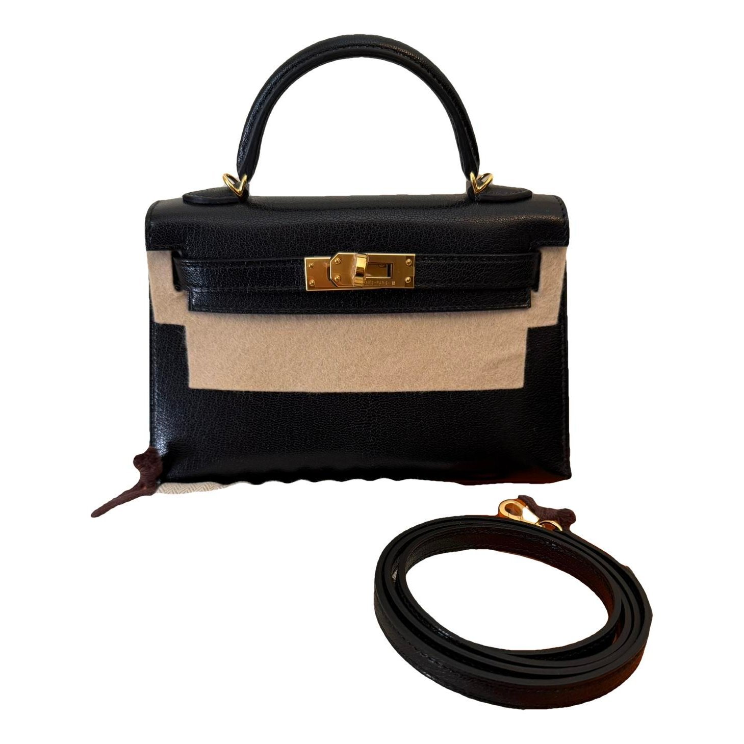 Kelly Mini leather handbag