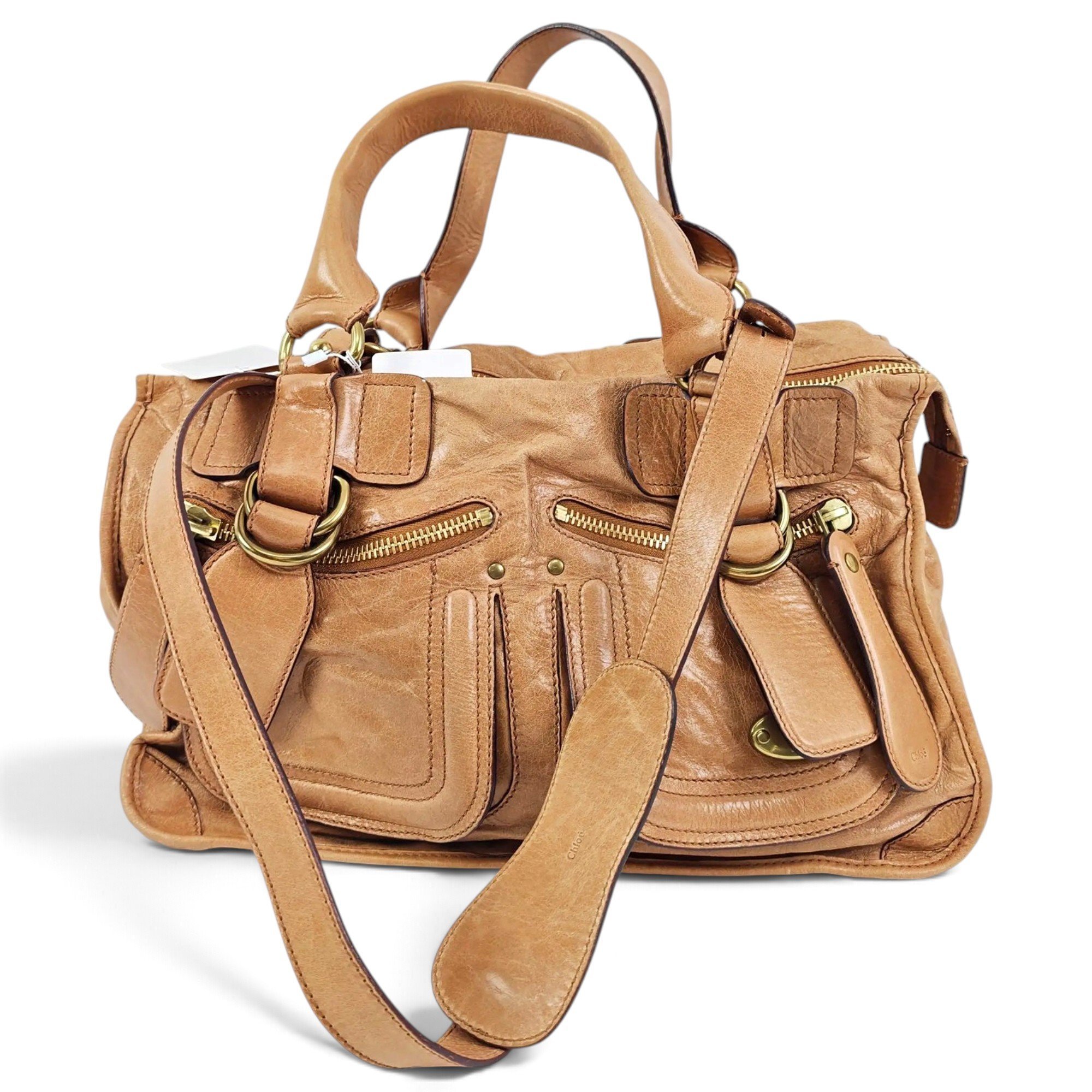 Ethel leather handbag