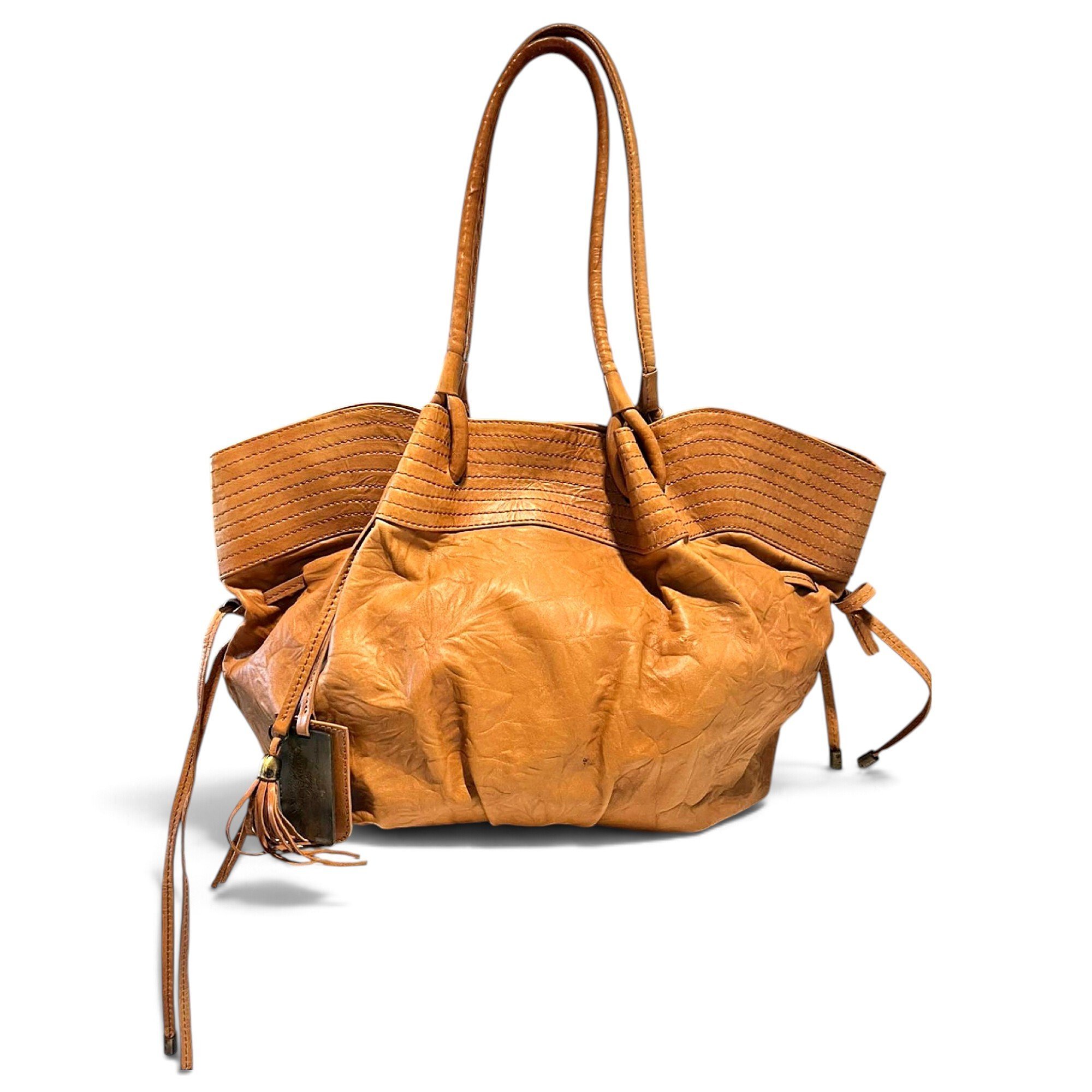 Leather handbag