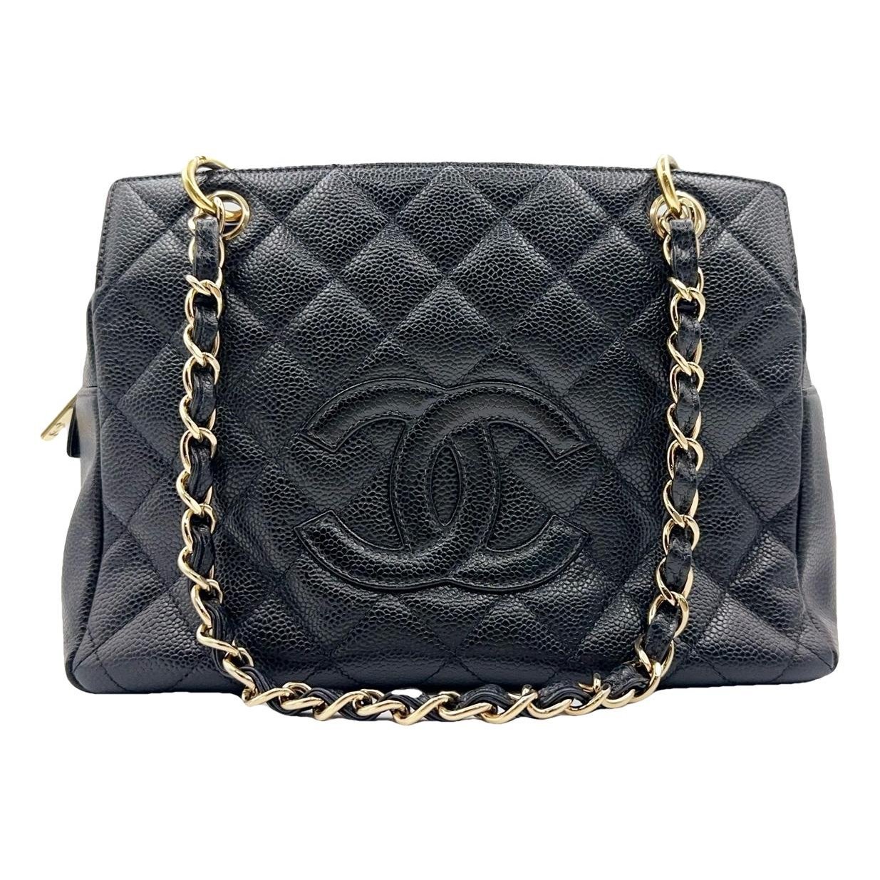 Petite Shopping Tote leather handbag