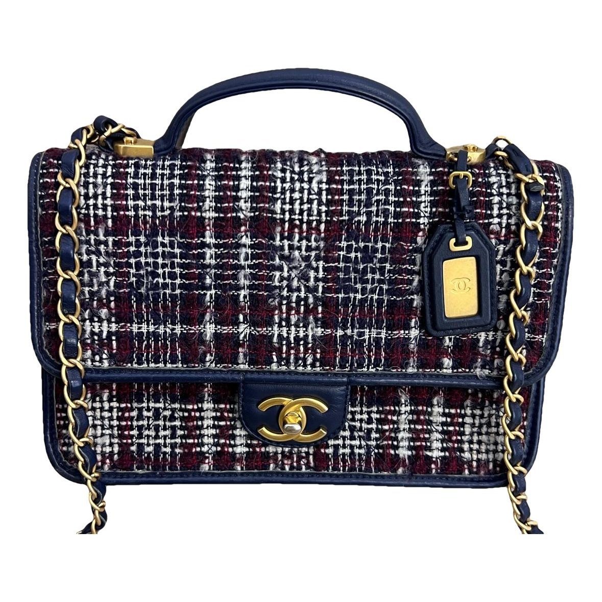 Tweed handbag