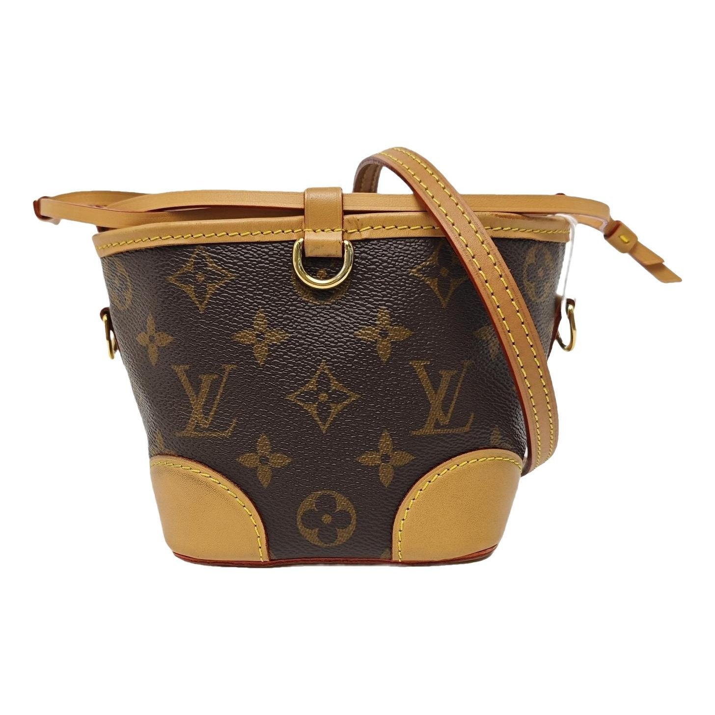 Nano Noé leather handbag