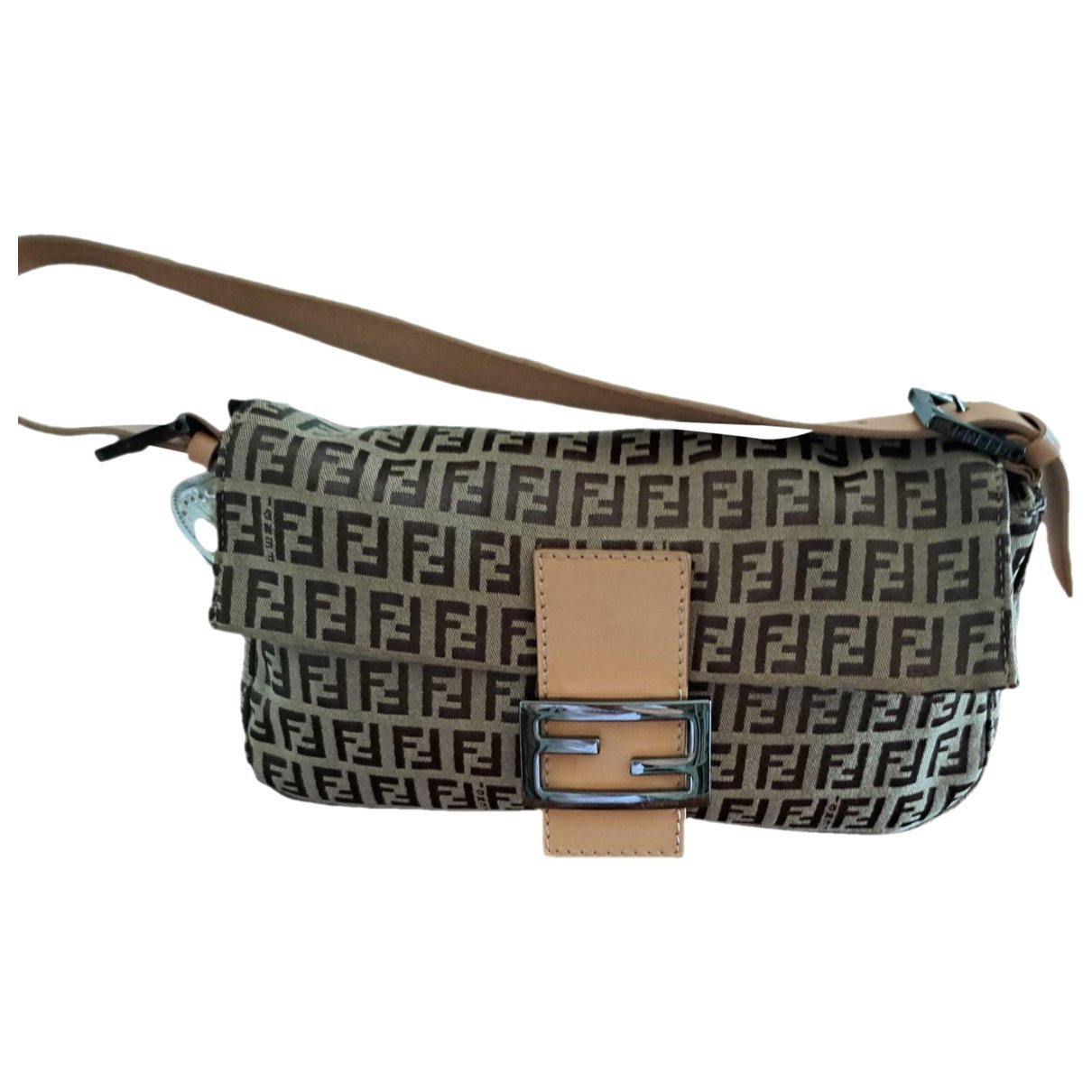 Baguette cloth clutch bag