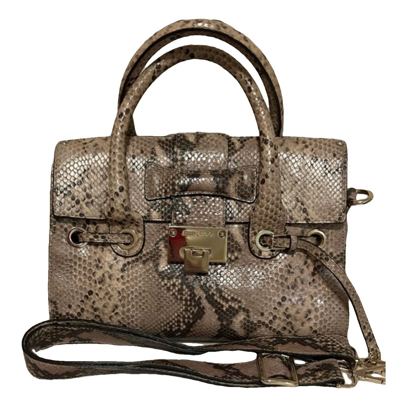 Jimmy Choo Python crossbody bag
