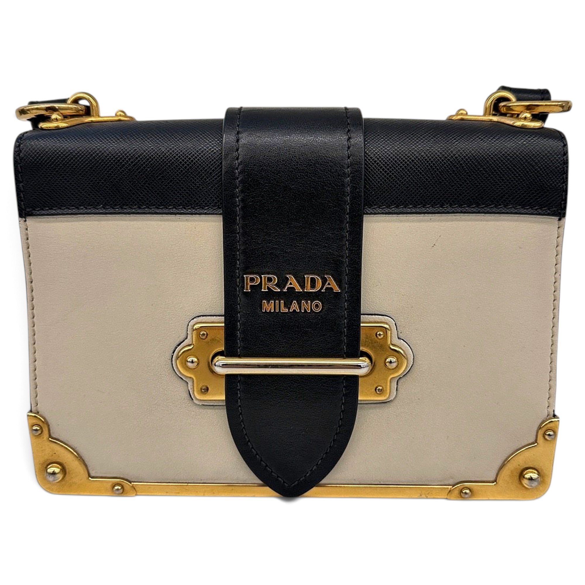 Cahier leather crossbody bag