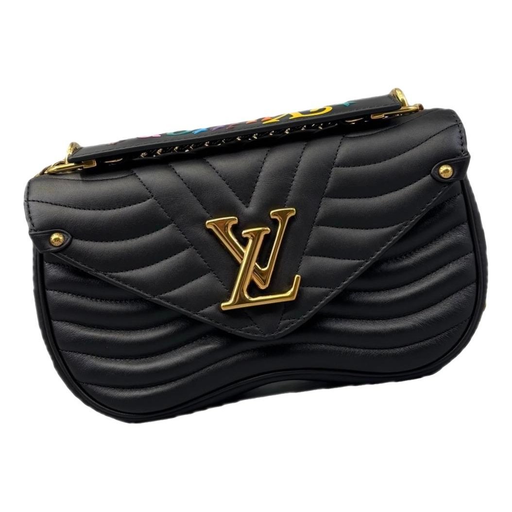New Wave leather handbag