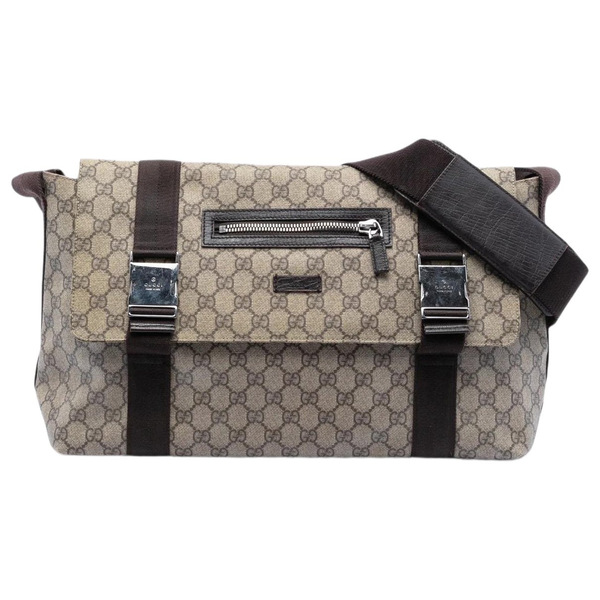 Gucci B cloth crossbody bag