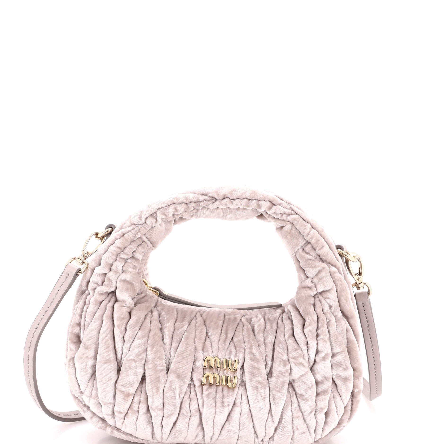 Wander Hobo Matelasse Velvet Mini